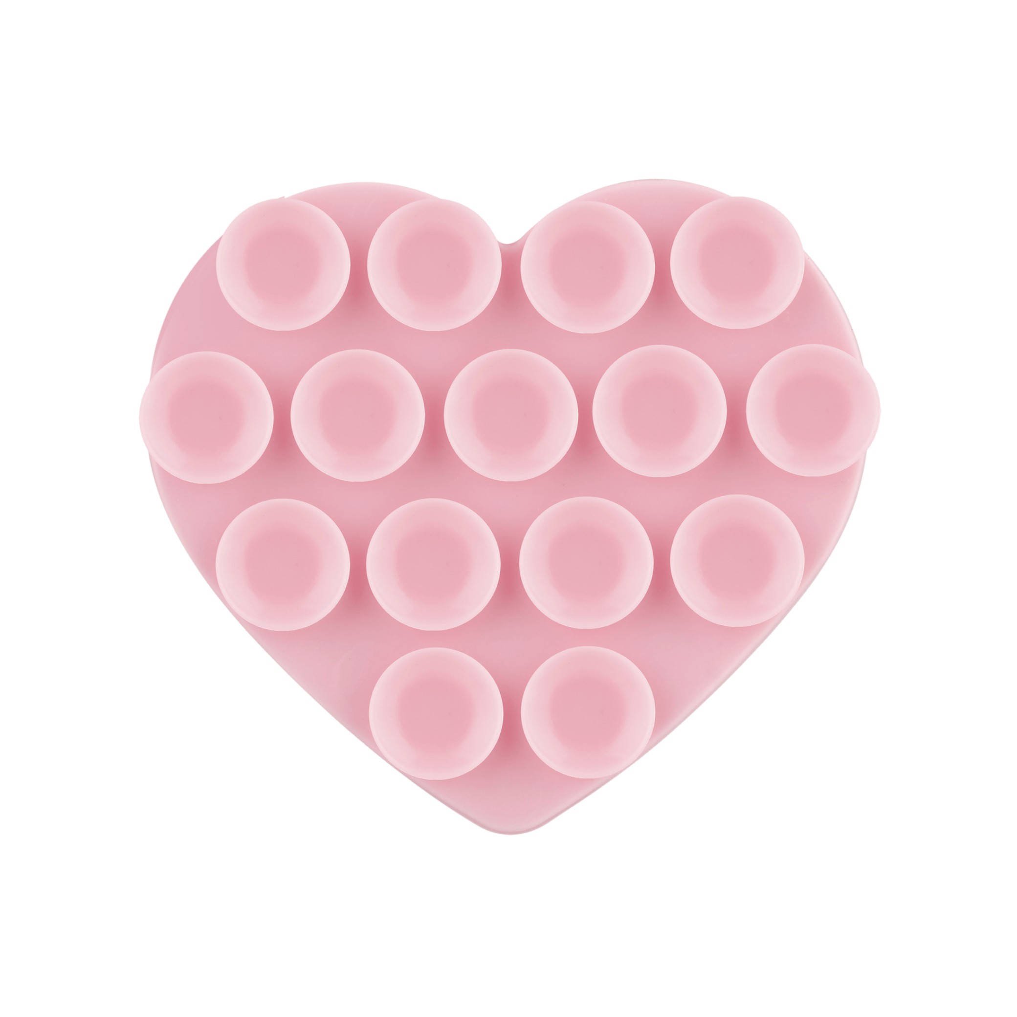 Support Ventouse Coeur (Rose)