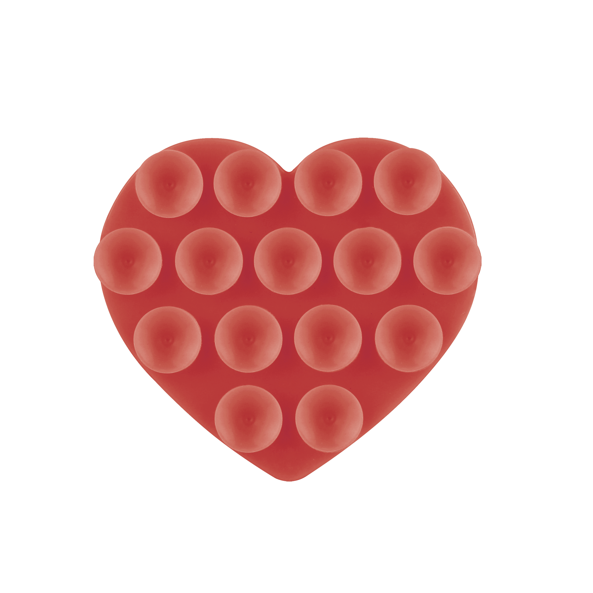Support Ventouse Coeur (Rouge)