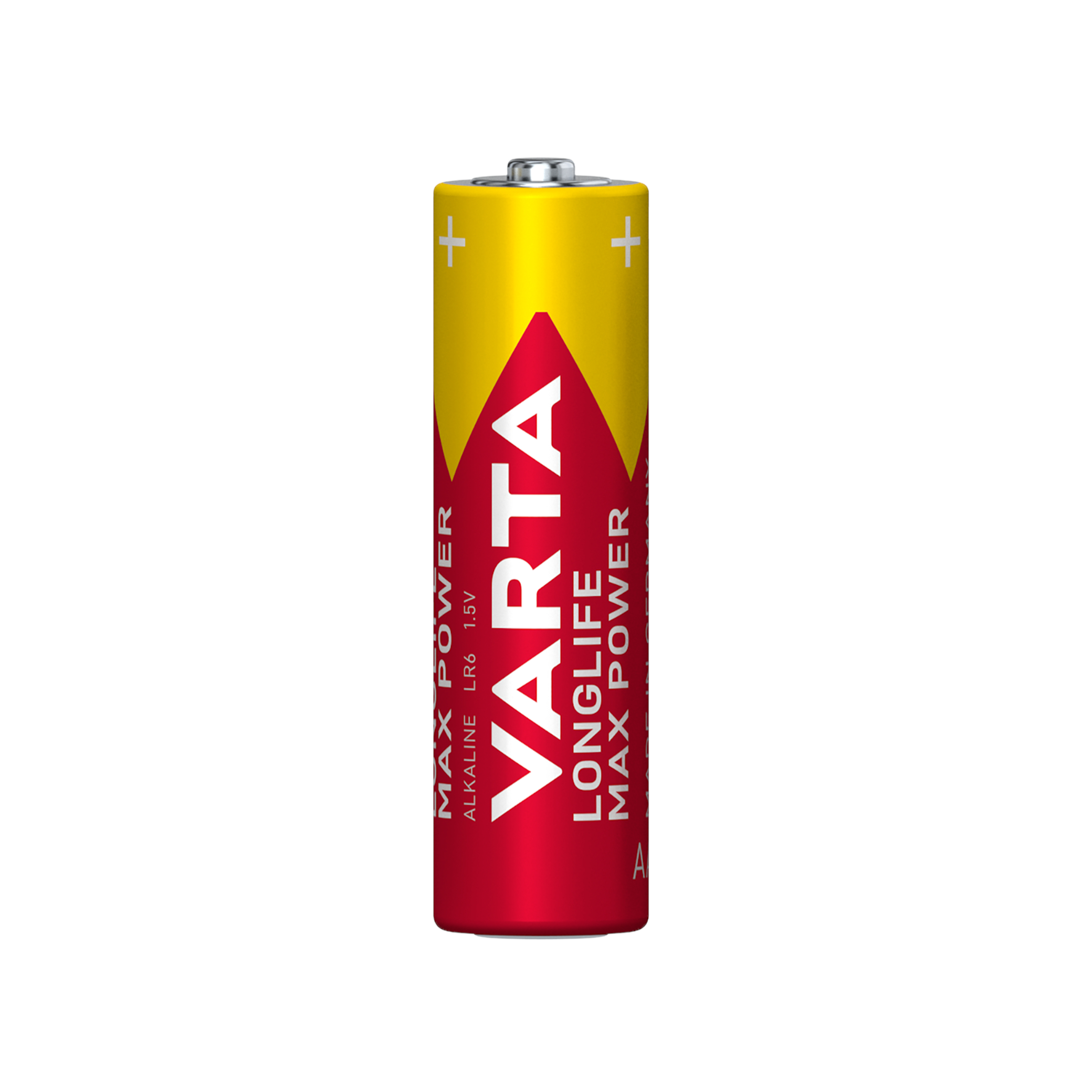 VARTA Pack 4 Piles Alcalines AA Longlife Max Power