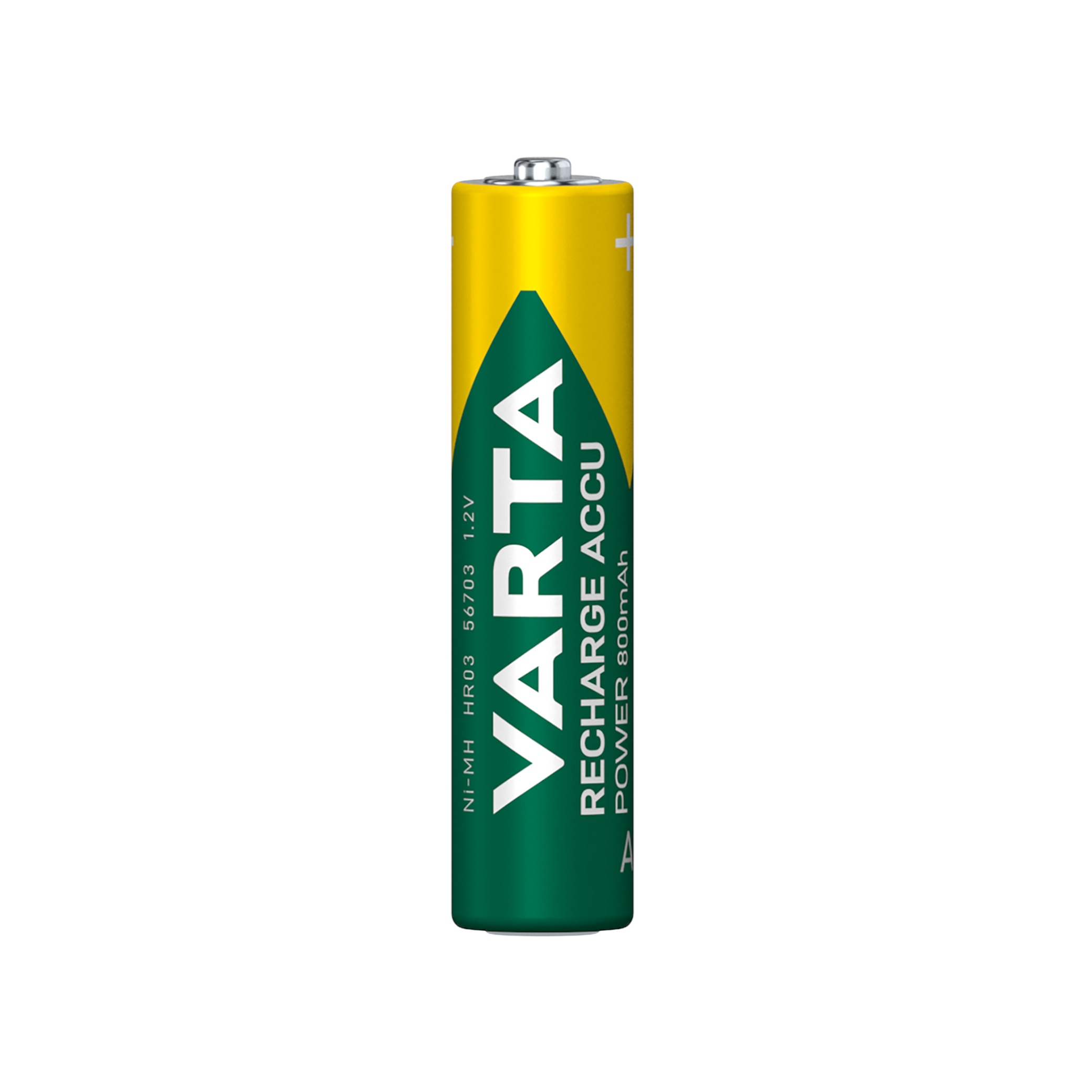 VARTA Pack 4 Piles Rechargeable AAA 800 mAh
