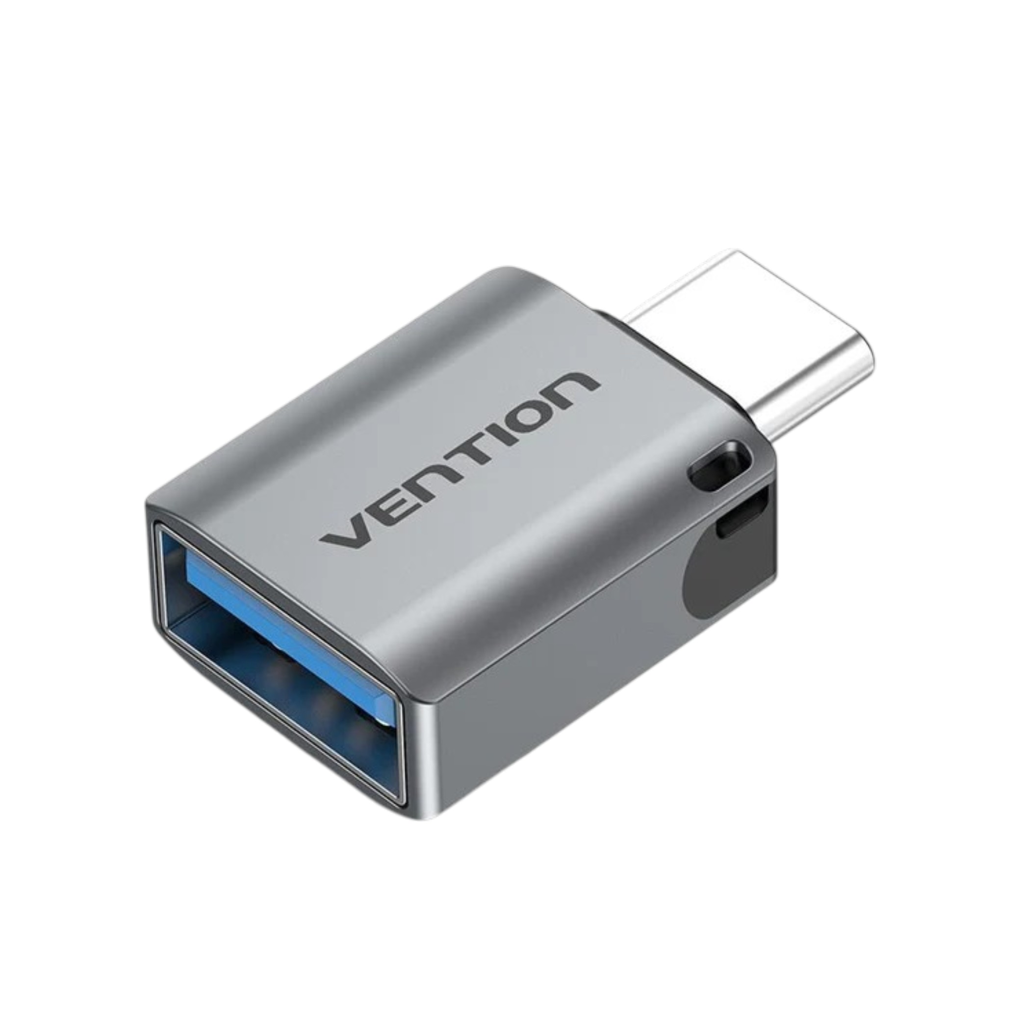 VENTION Adaptateur OTG USB-C Mâle vers USB-A Femelle (Gris)