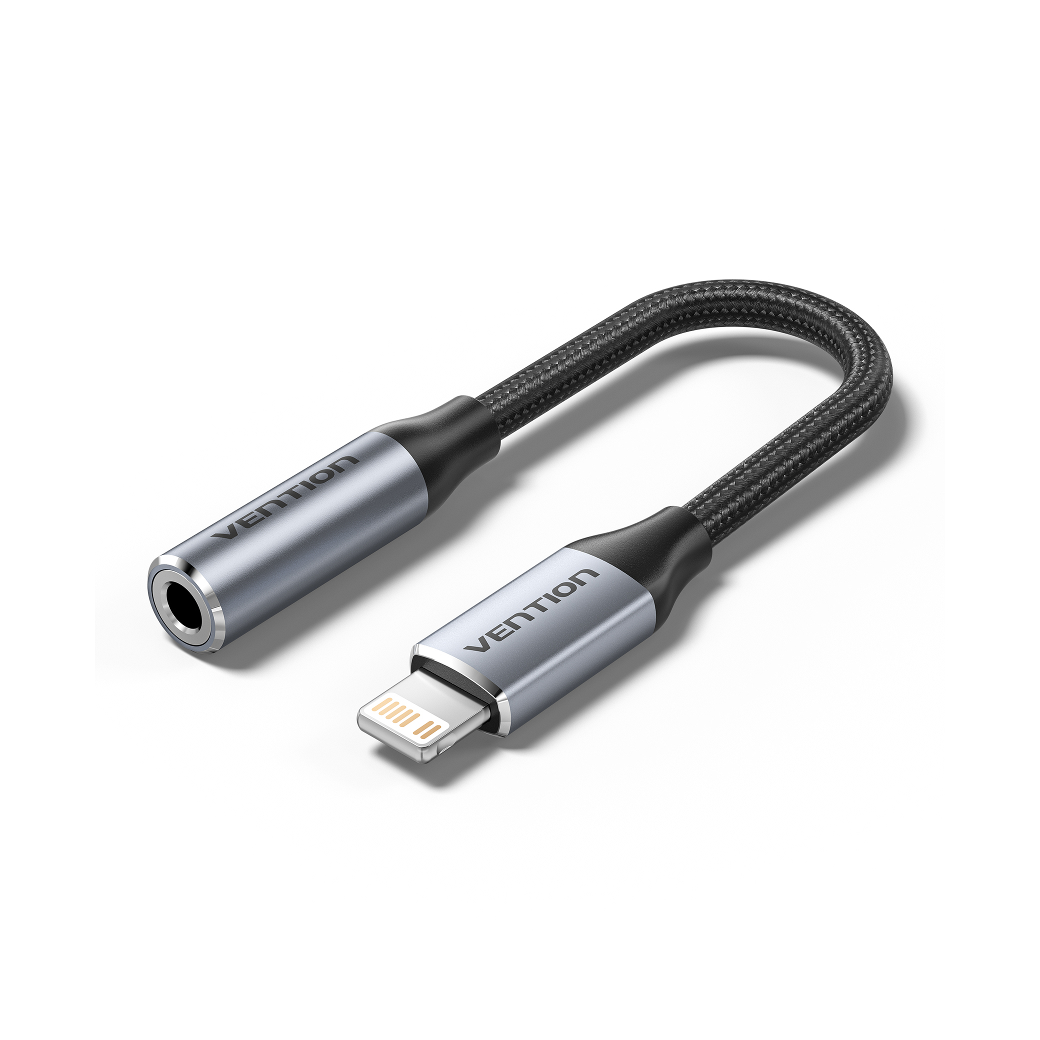VENTION Adaptateur Tressé Lightning vers Jack 3,5mm