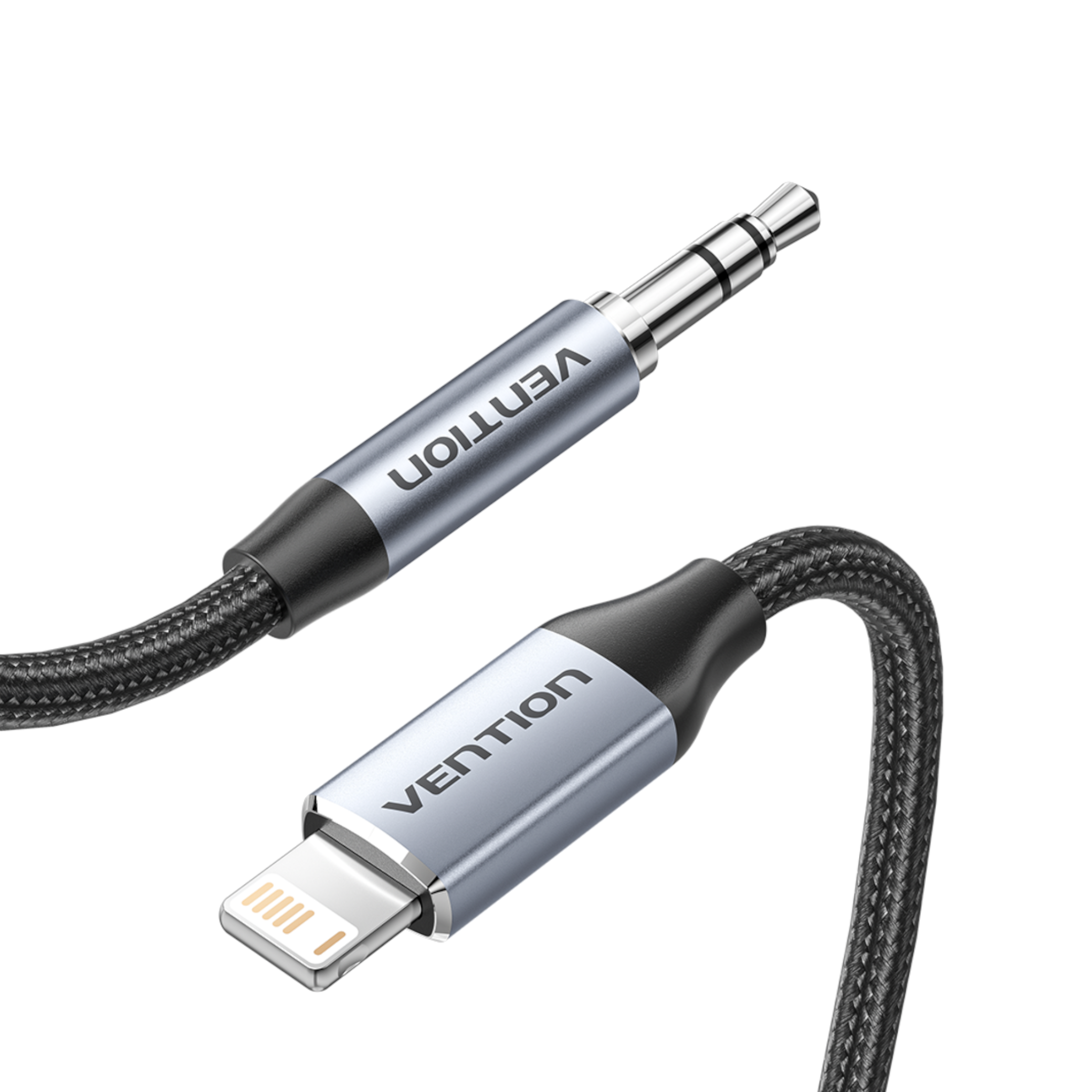 VENTION Câble Tressé Lightning vers Jack 3,5mm (1.5m)