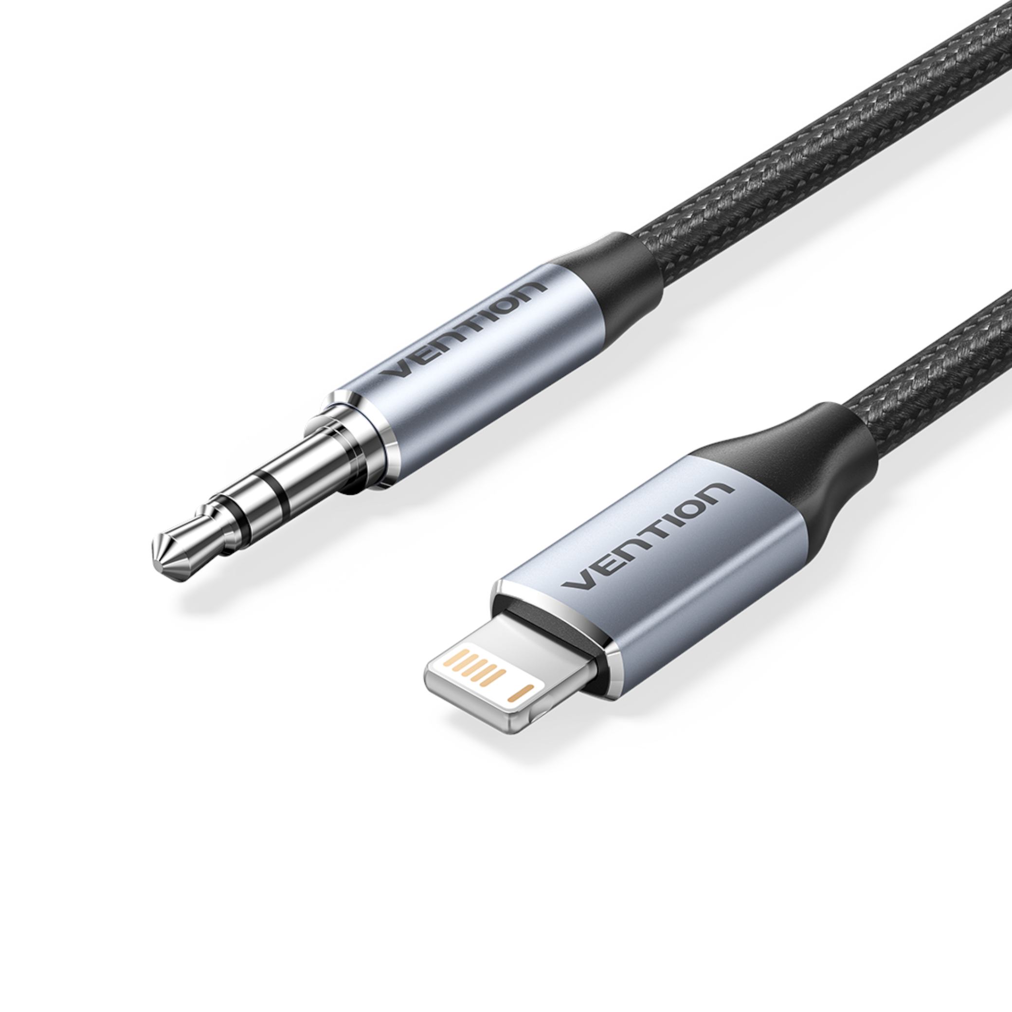 VENTION Câble Tressé Lightning vers Jack 3,5mm (1m)