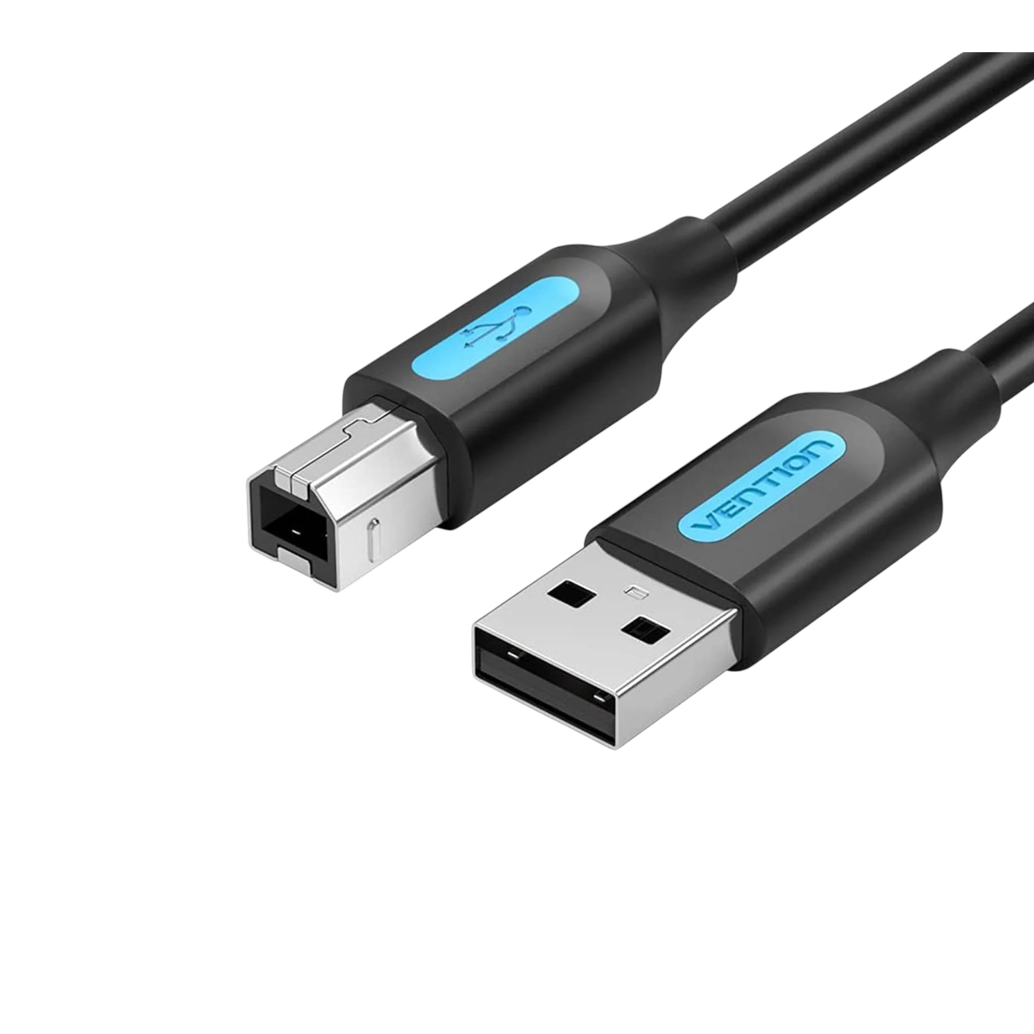 VENTION Câble USB-A Mâle vers USB-B Mâle 0,5m (Noir)