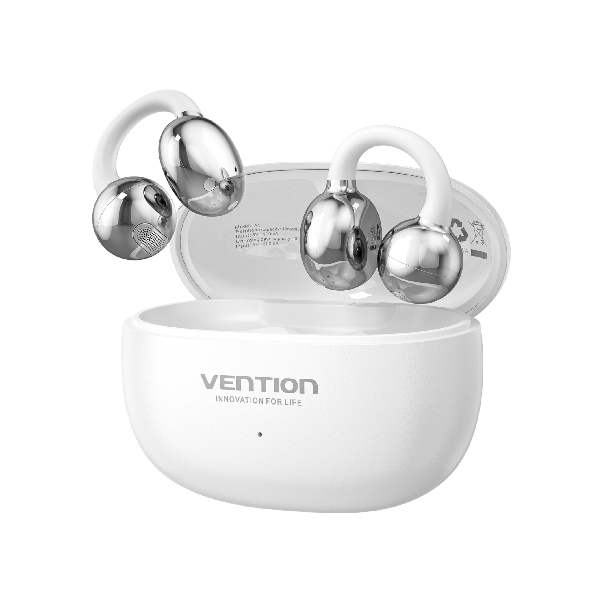 VENTION Écouteurs OWS ECHO CLIP A1 (Blanc)