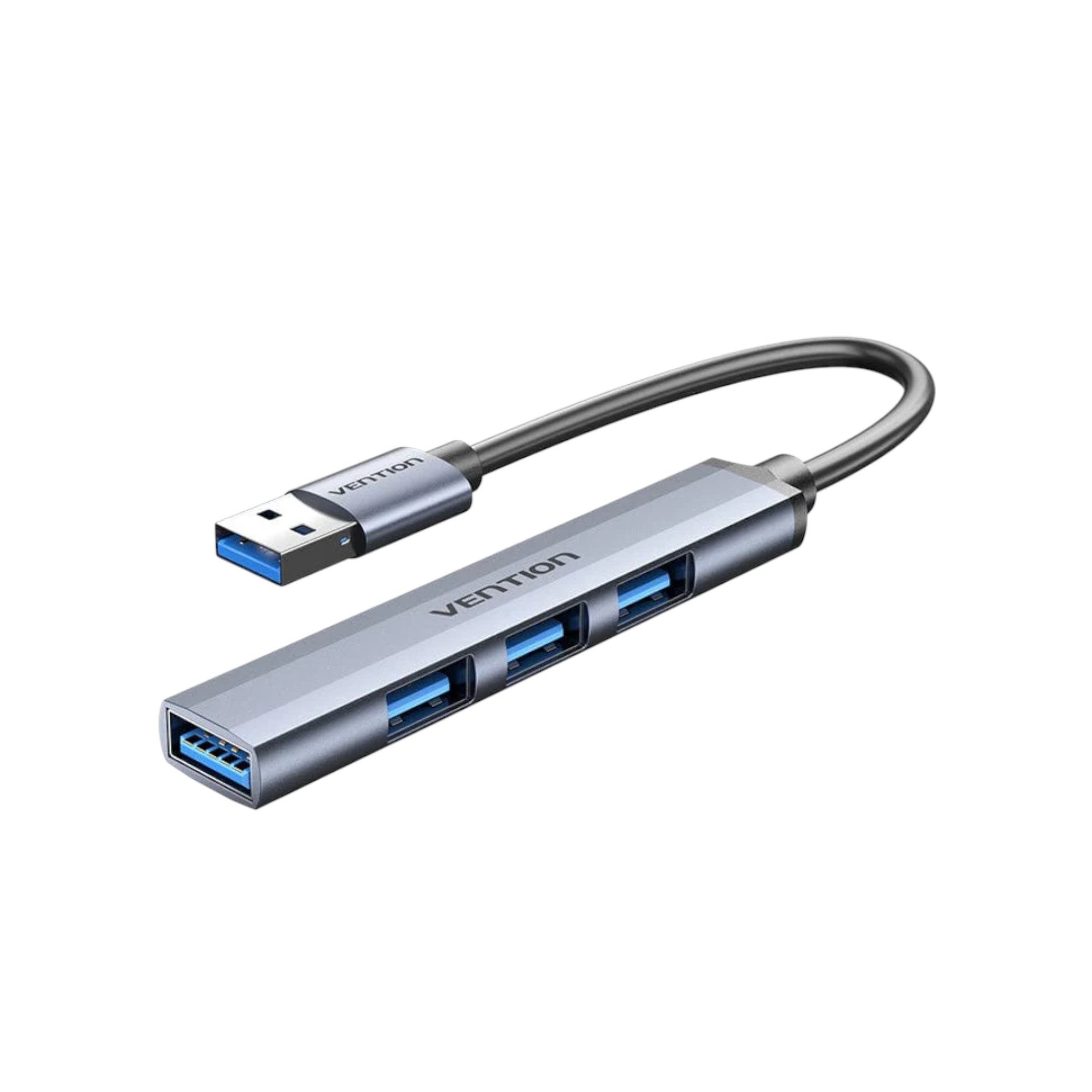Vention Mini Hub USB 3.0 4 en 1 (Gris)