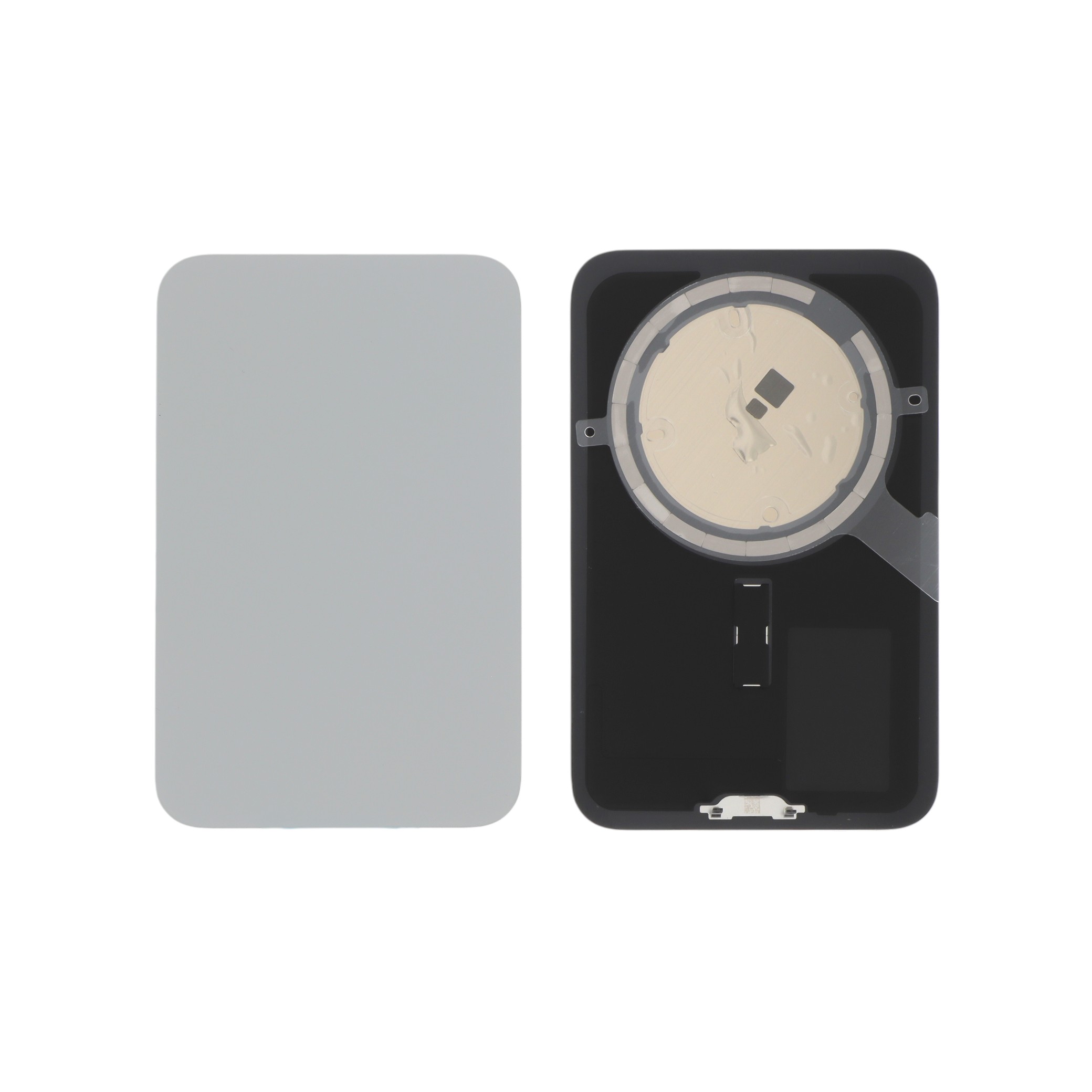Vitre Arrière Argent iPhone 17 Pro Max (Sans Logo)