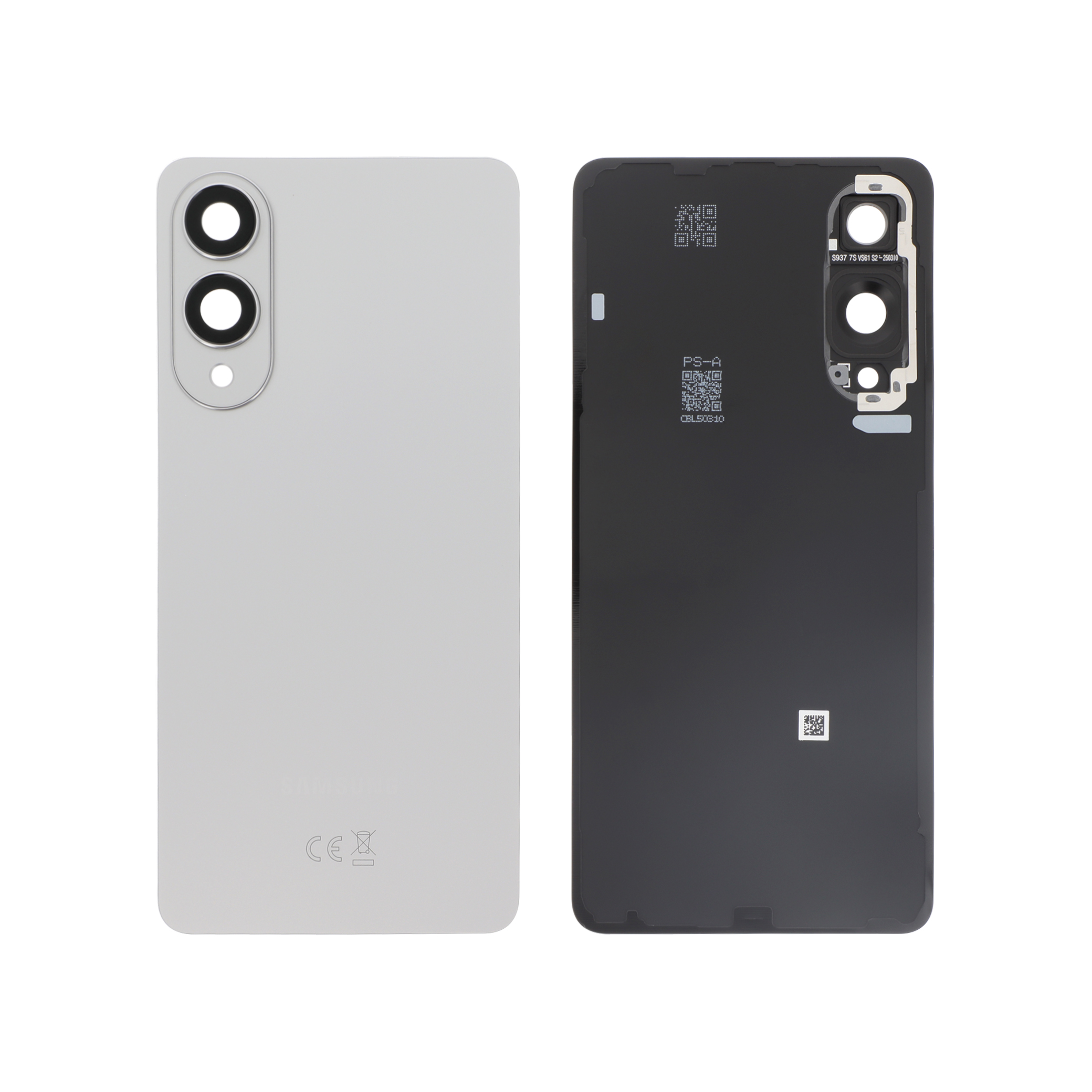 Vitre Arrière Argent Titane Galaxy S25 Edge (S937B)