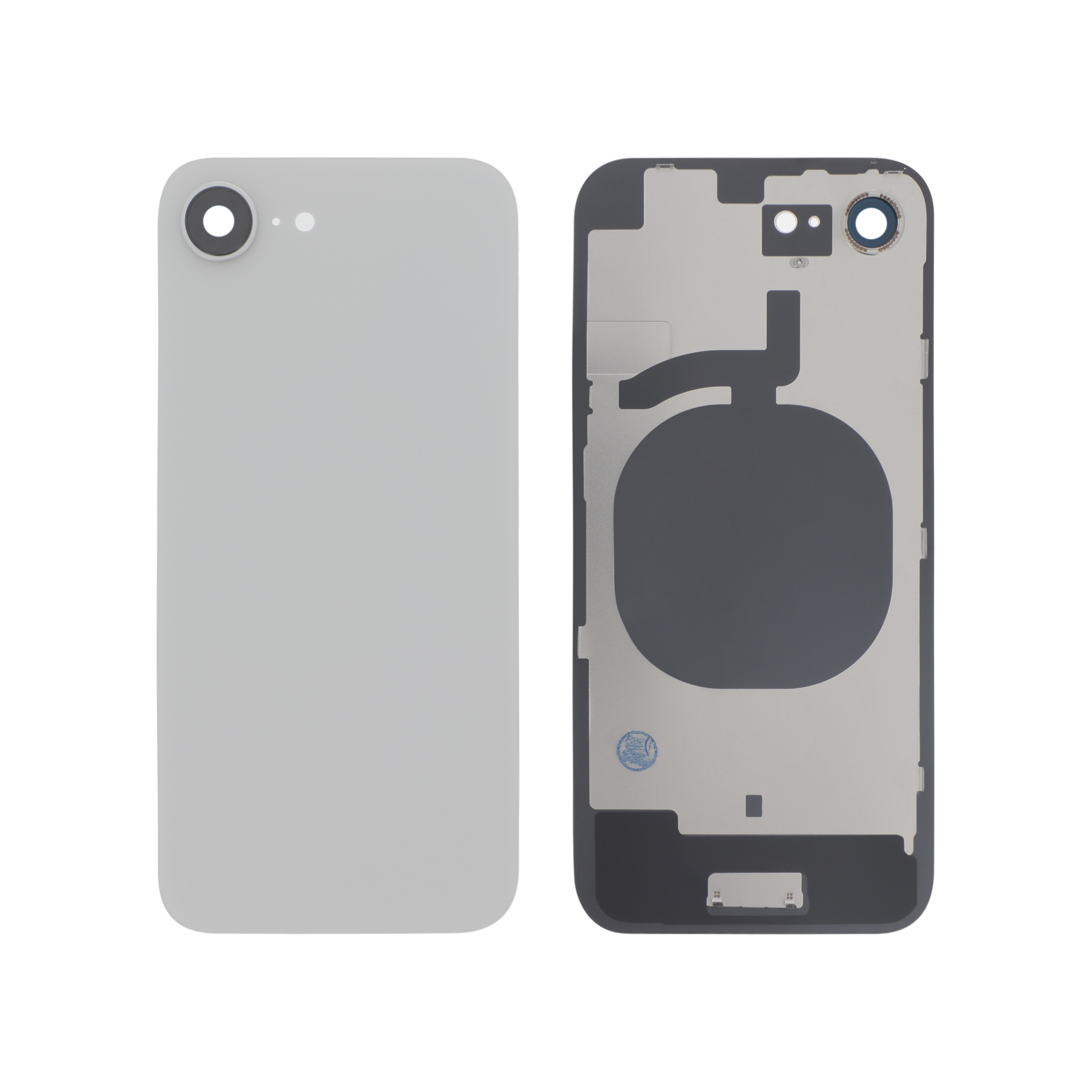 Vitre Arrière Blanc iPhone 16e (Sans Logo)