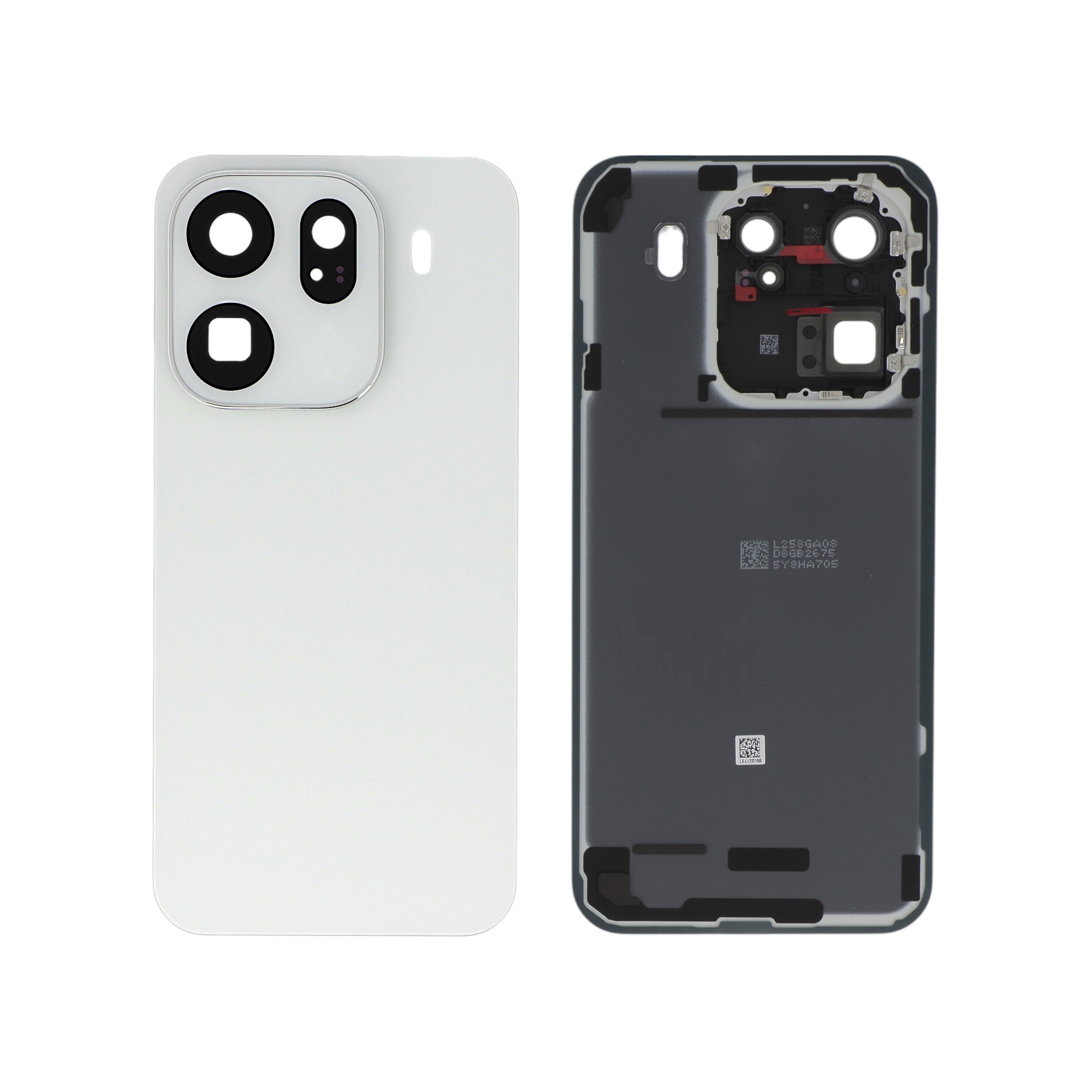 Vitre Arrière Blanc Soie Oppo Find X9 Pro