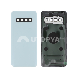 Vitre Arrière Blanche Galaxy S10 (G973F) (Sans logo)