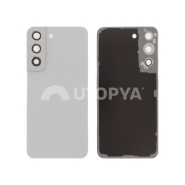 Vitre Arrière Blanche Galaxy S22 (S901B) (Sans logo)