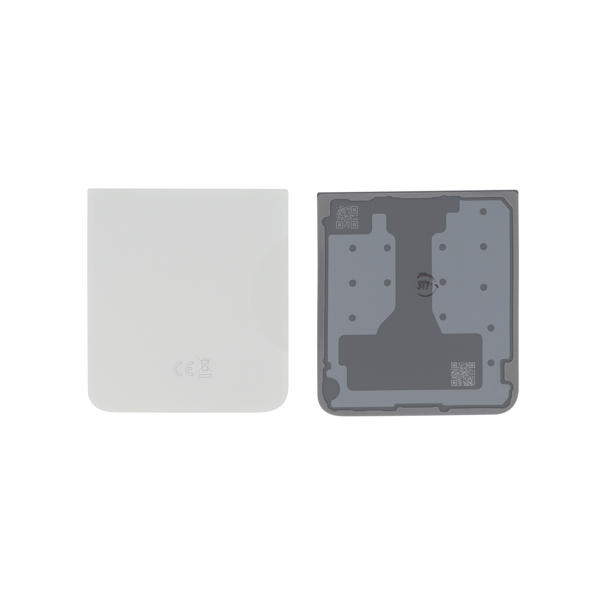 Vitre Arrière Blanche Galaxy Z Flip7 FE (F761B)