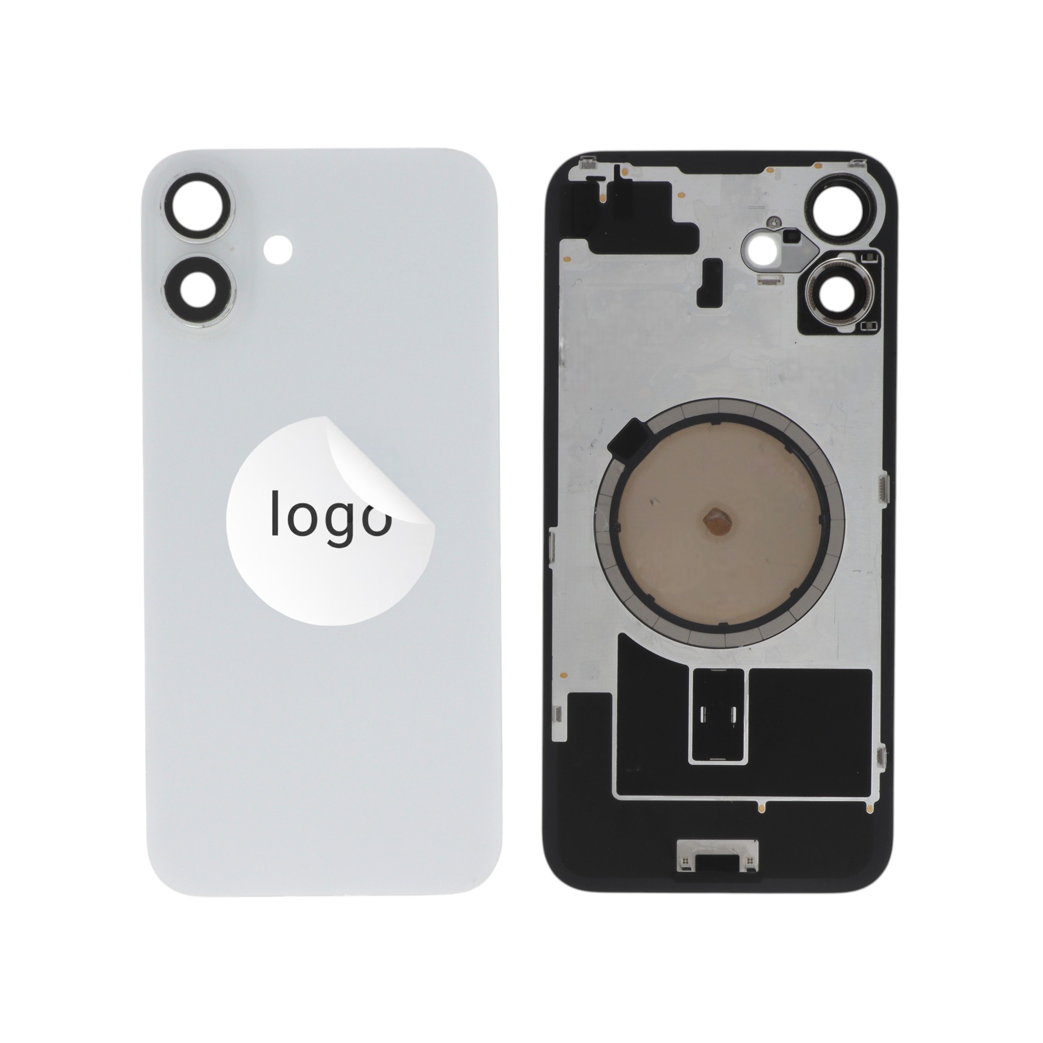 Vitre Arrière Blanche iPhone 16 Plus (Pulled C)