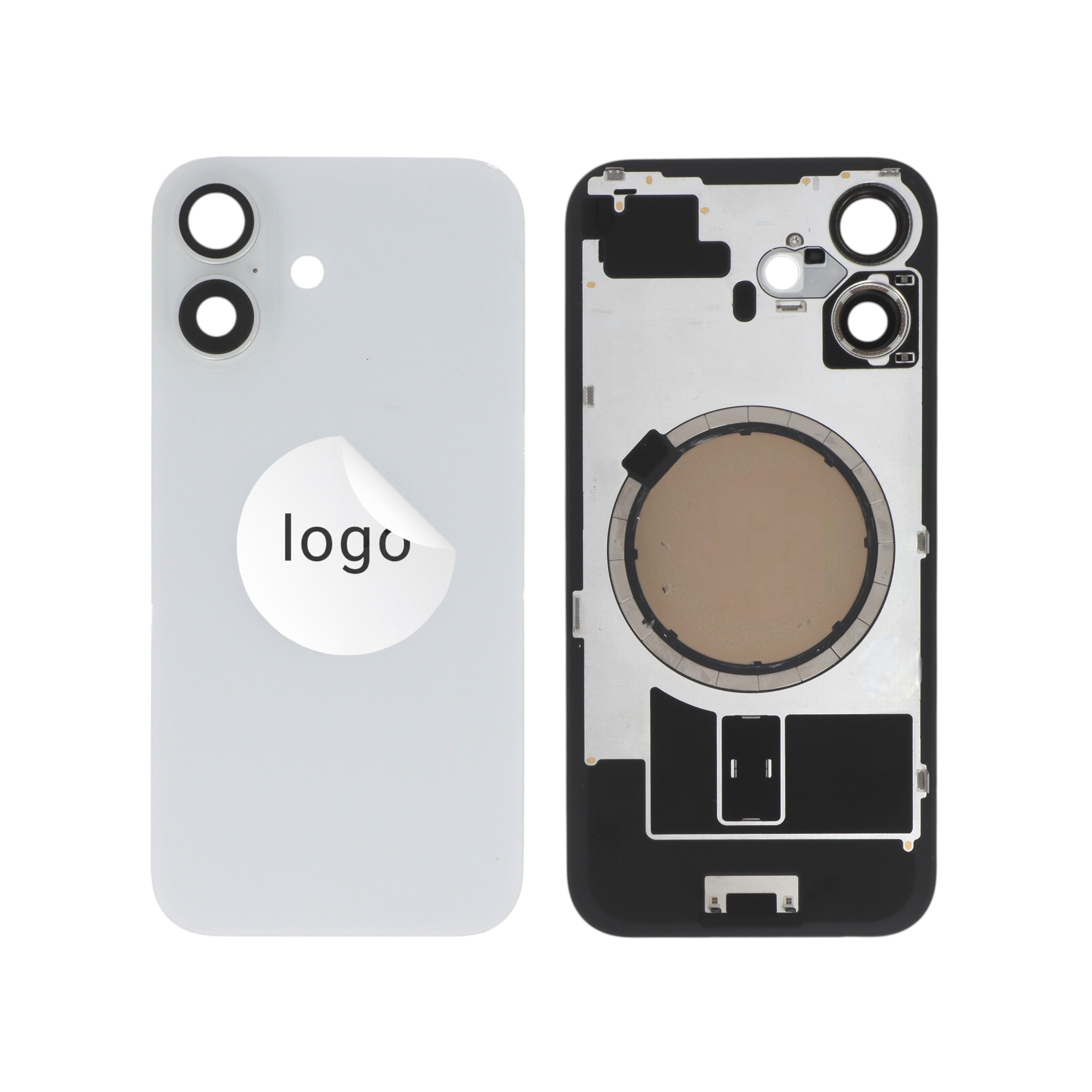 Vitre Arrière Blanche iPhone 16 (Pulled C)
