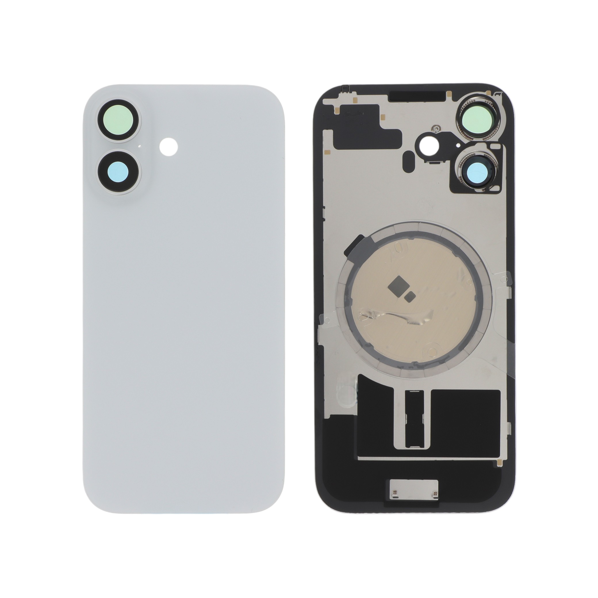Vitre Arrière Blanche iPhone 17 (Sans Logo)