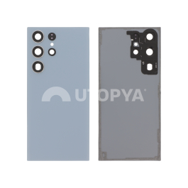 Vitre Arrière Bleu Ciel Galaxy S23 Ultra (S918B) (Sans logo)