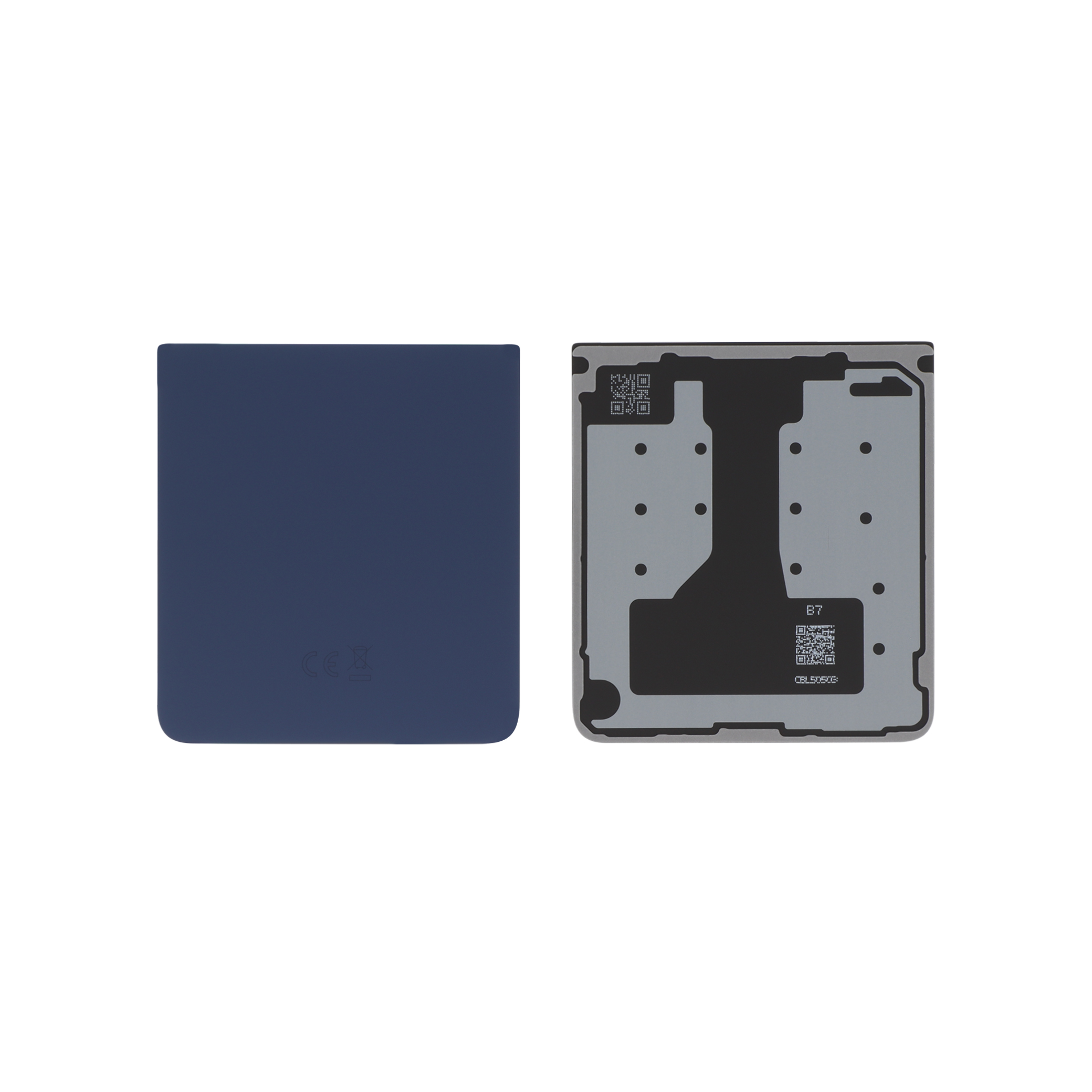 Vitre Arrière Bleu Nuit Galaxy Z Flip7 (F766B)