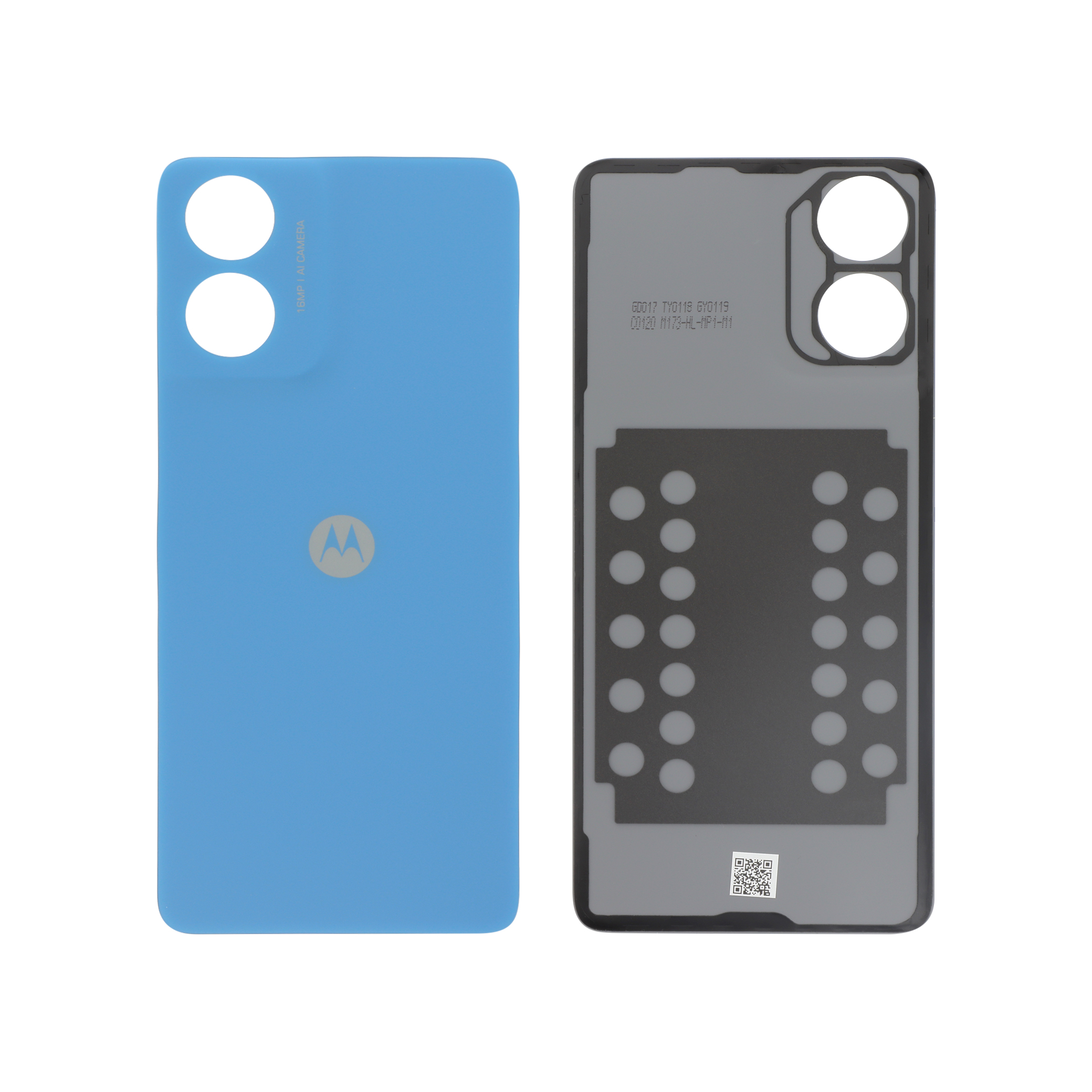 Vitre Arrière Bleu Satin Motorola Moto G04