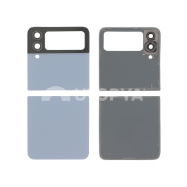 Vitre Arrière Bleue Galaxy Z Flip4 (F721B) (Sans logo)