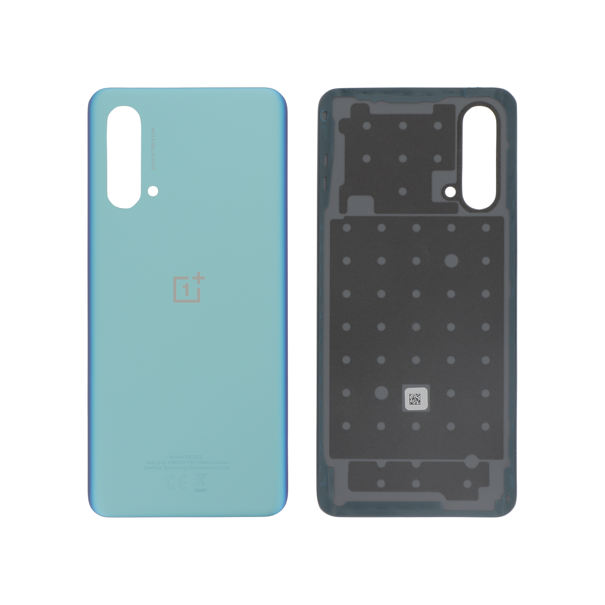 Vitre Arrière Bleue OnePlus Nord CE 5G
