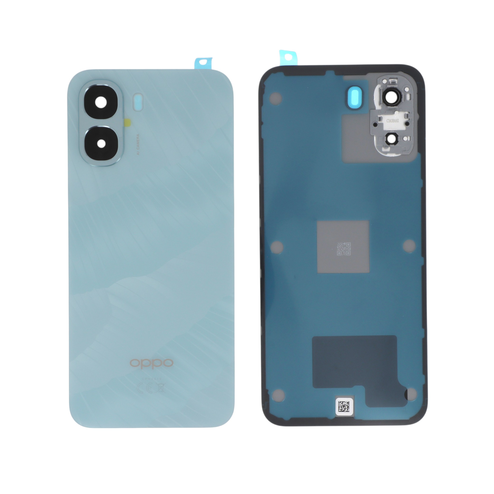 Vitre Arrière Bleue Oppo A6x