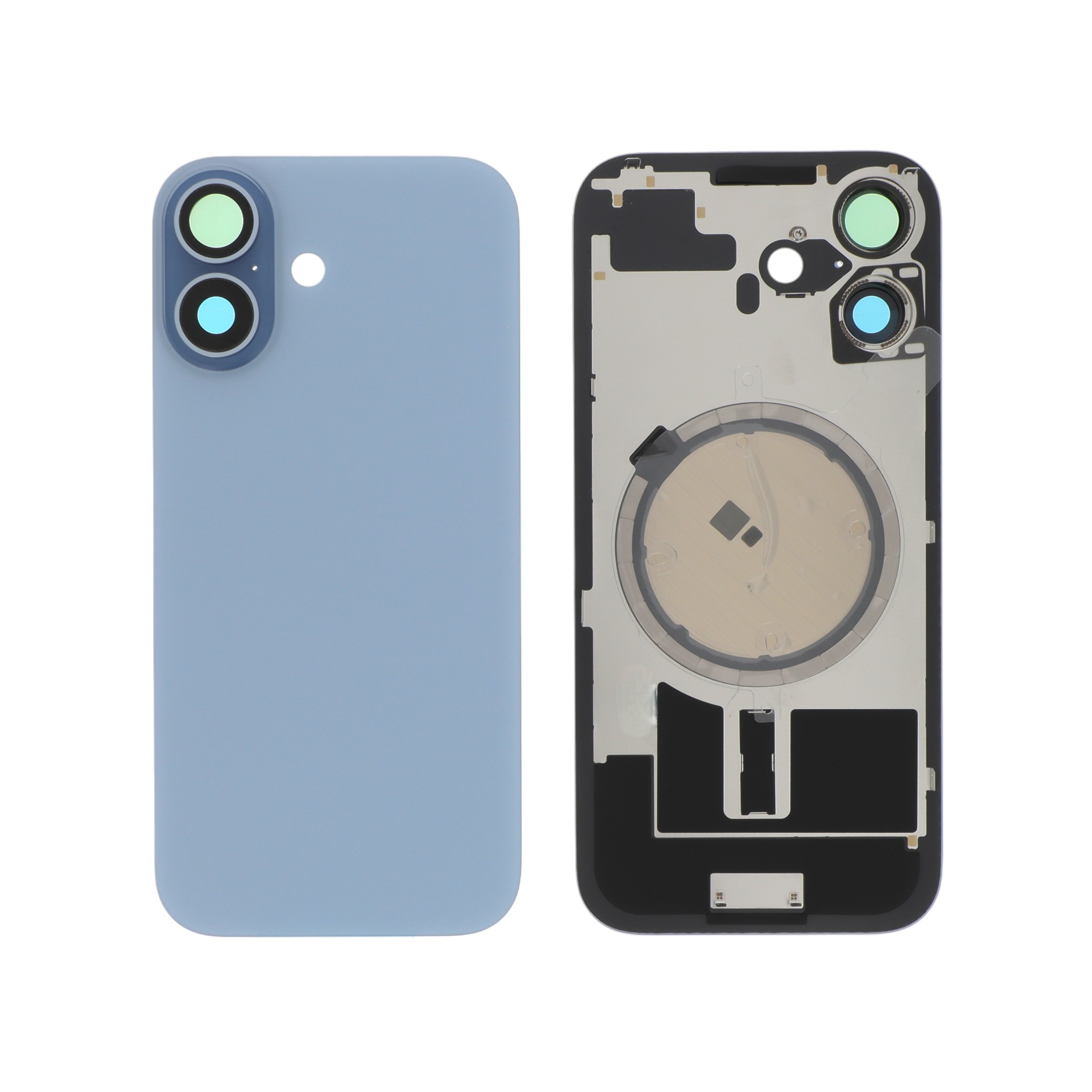 Vitre Arrière Brume iPhone 17 (Sans Logo)