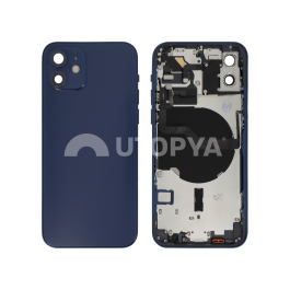 Vitre Arrière Complète Bleue iPhone 12 (Sans Logo)