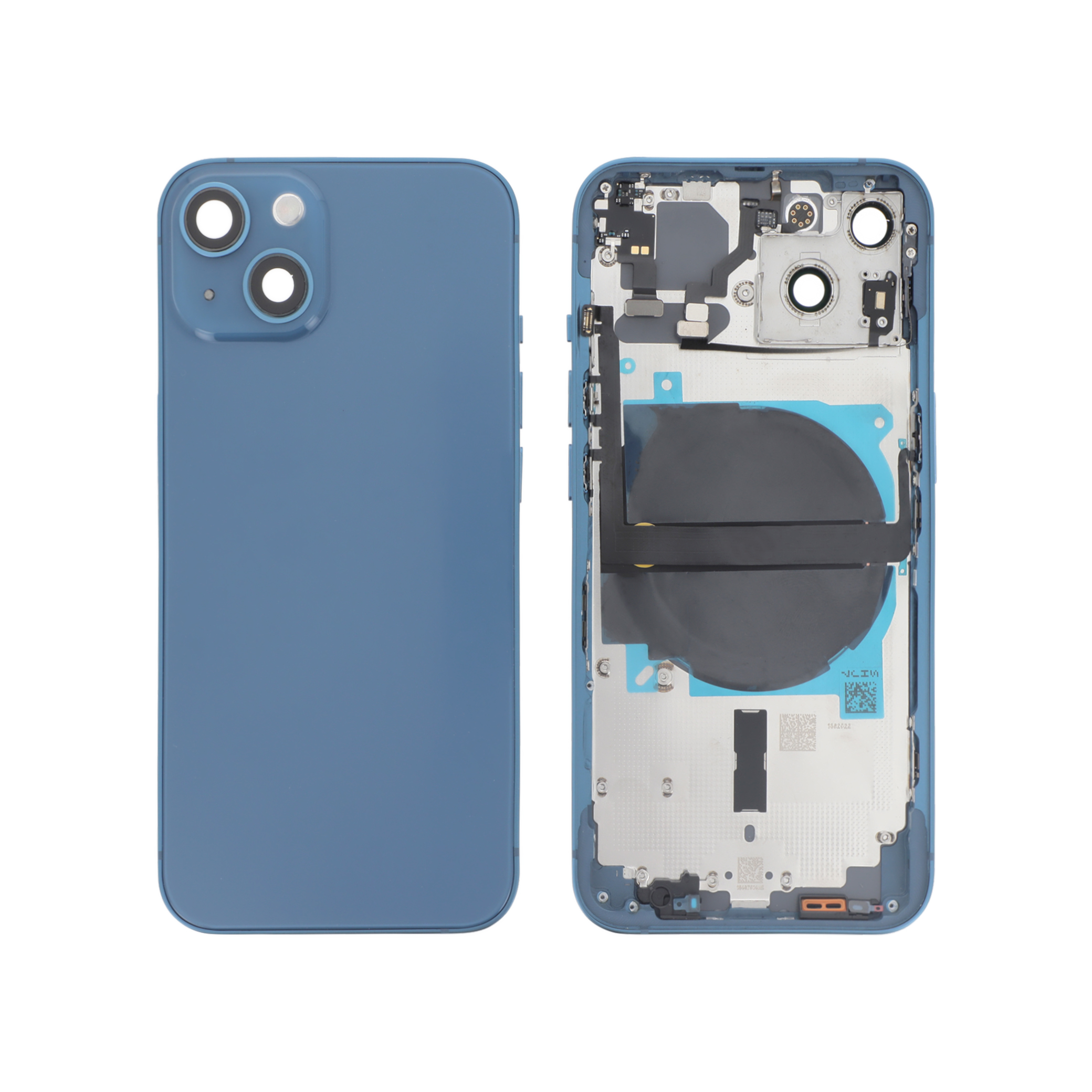 Vitre Arrière Complète Bleue iPhone 13 (Sans Logo)