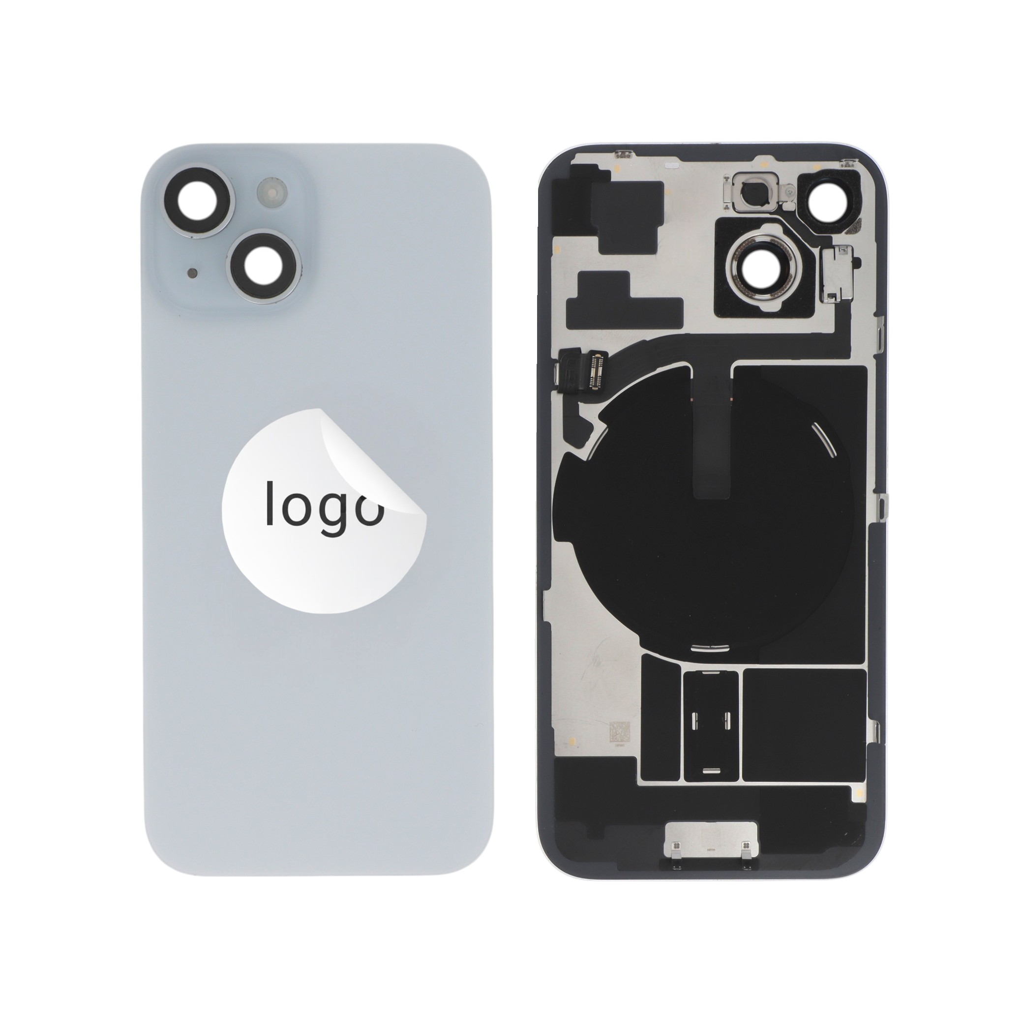 Vitre Arrière Complète Bleue iPhone 15 (Pulled A)