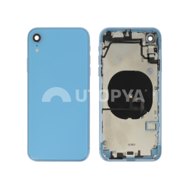 Vitre Arrière Complète Bleue iPhone XR (Sans Logo)