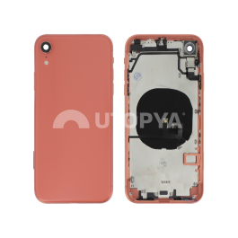 Vitre Arrière Complète Corail iPhone XR (Sans Logo)
