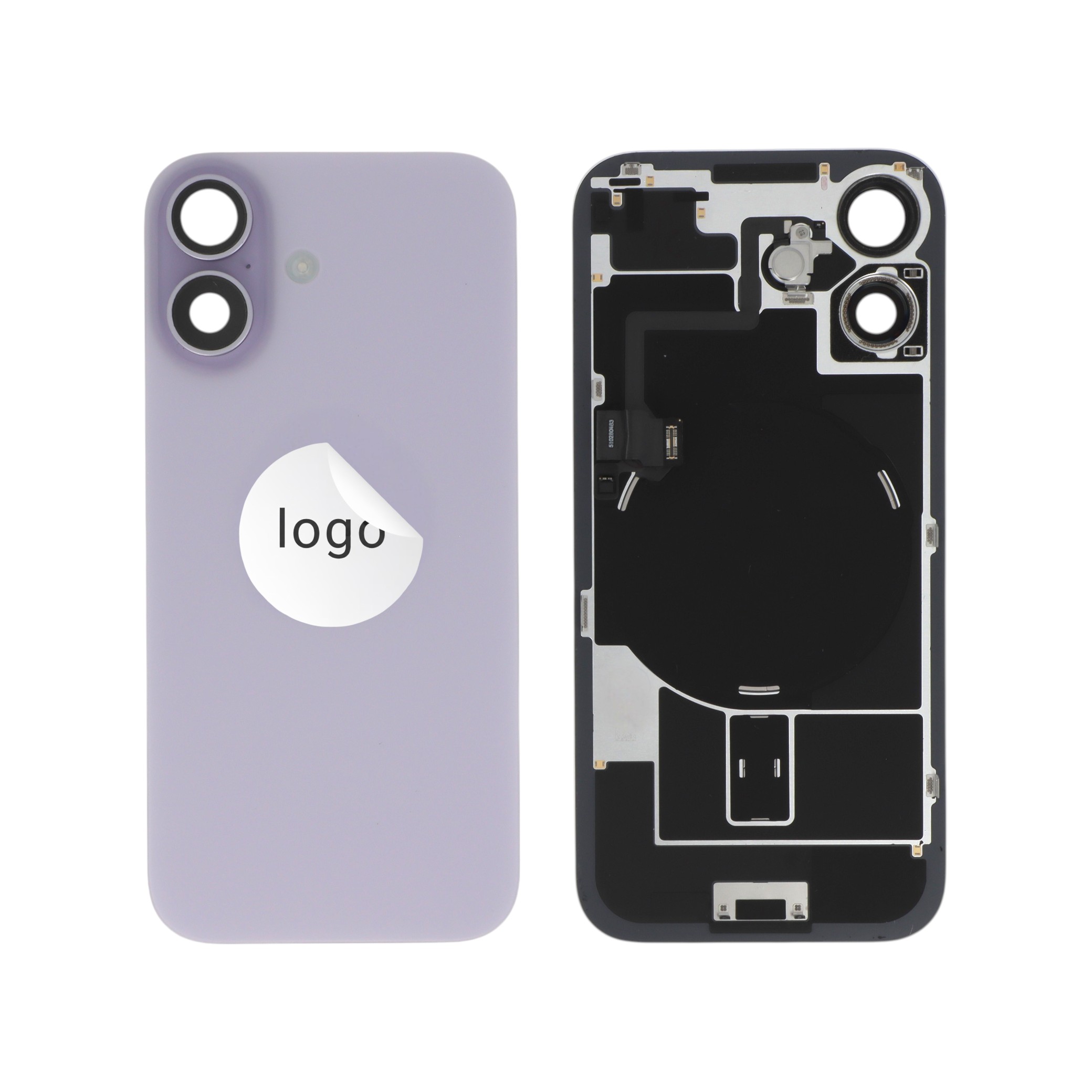 Vitre Arrière Complète Lavande iPhone 17 (Pulled A)