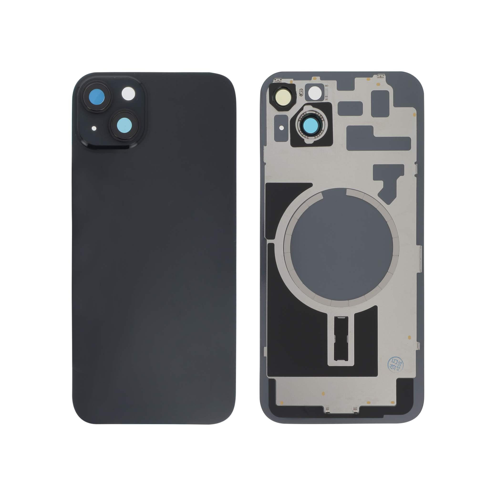Vitre Arrière Complète Minuit iPhone 14 Plus (Avec MagSafe) (Sans Logo)
