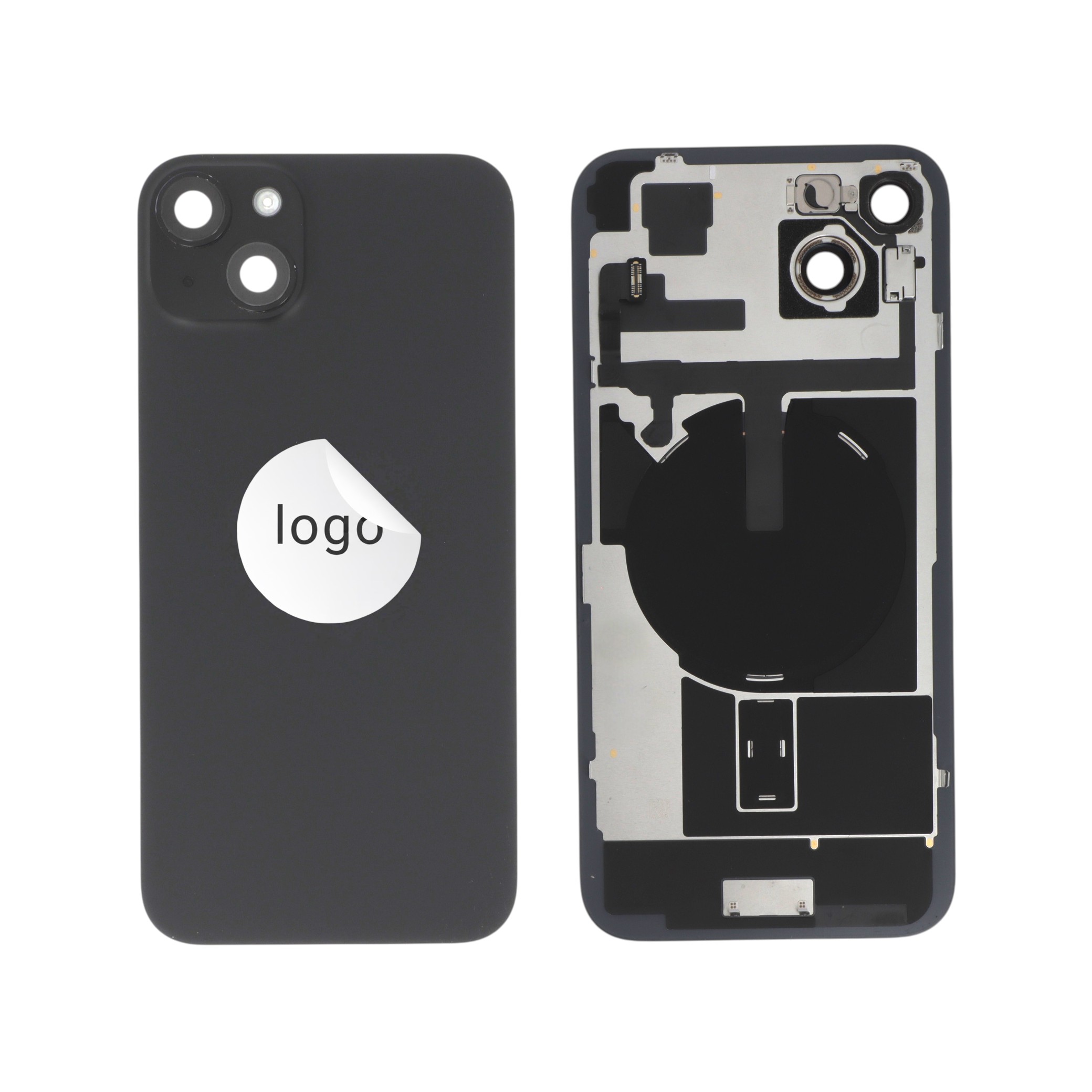 Vitre Arrière Complète Noire iPhone 15 Plus (Pulled A)