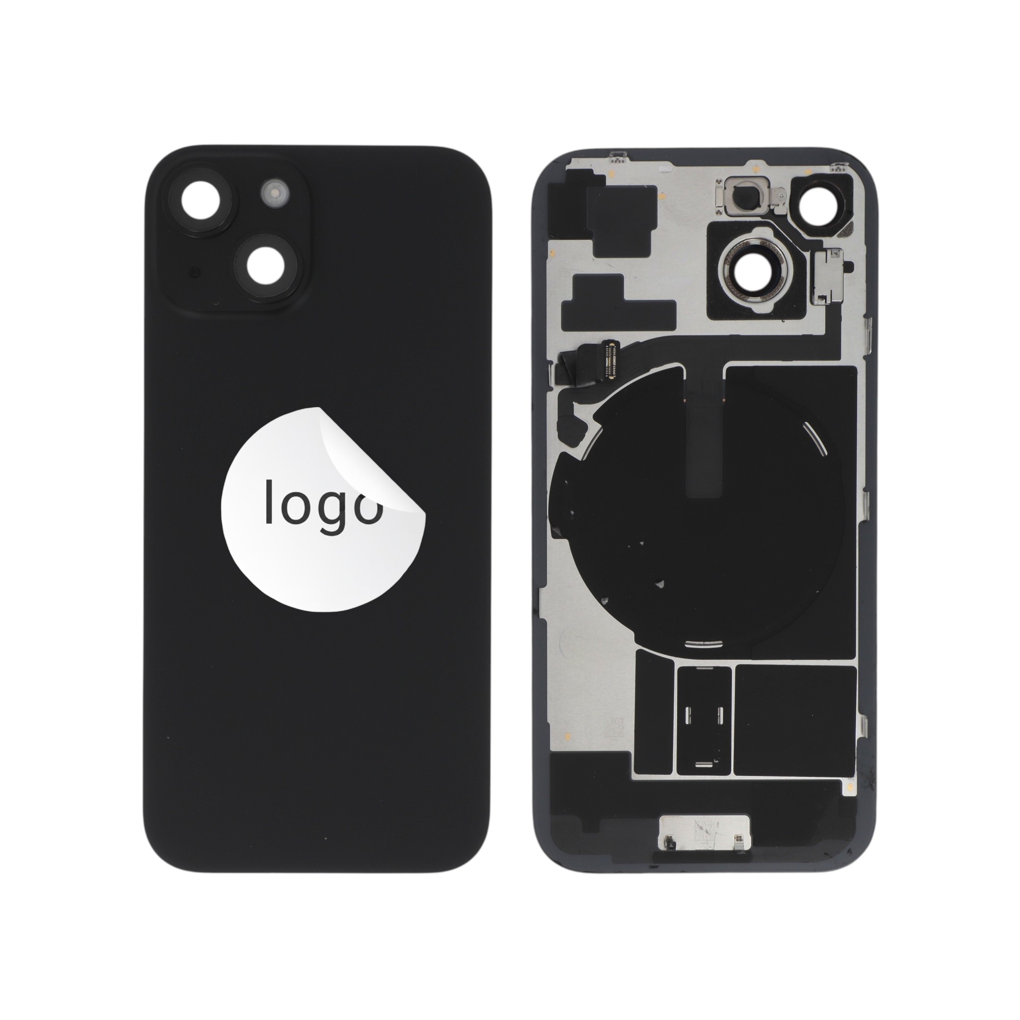 Vitre Arrière Complète Noire iPhone 15 (Pulled A)