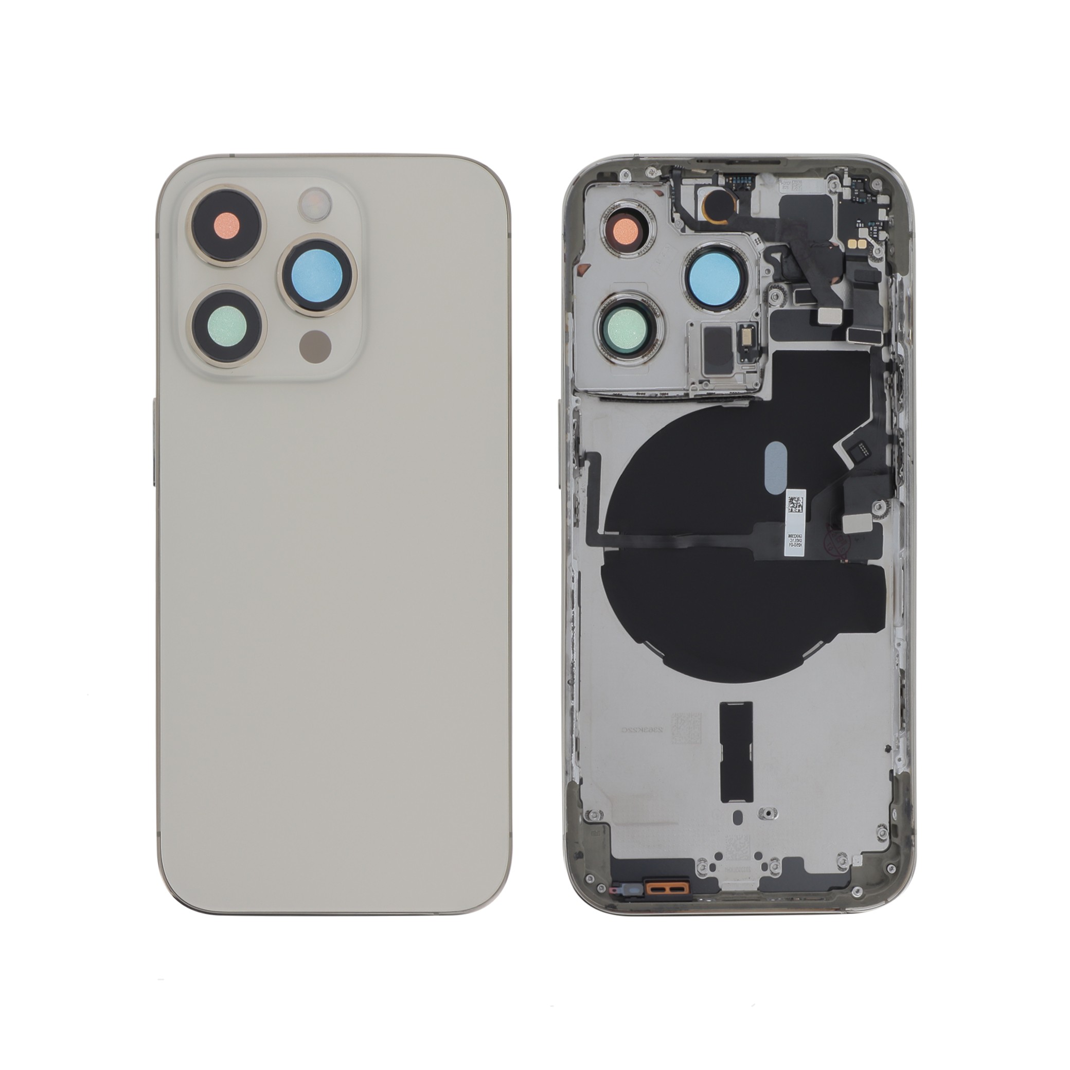Vitre Arrière Complete Or iPhone 14 Pro (Avec MagSafe) (Sans Logo)