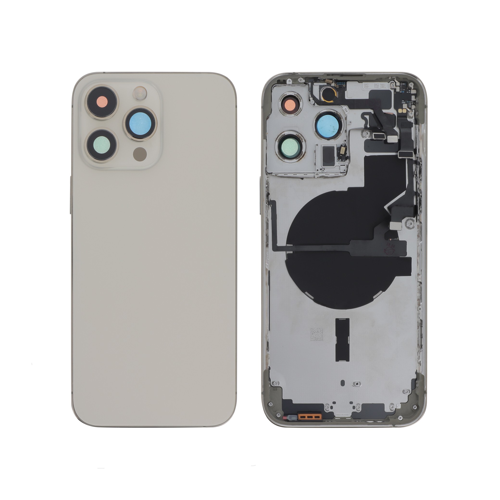 Vitre Arrière Complete Or iPhone 14 Pro Max (Avec MagSafe) (Sans Logo)