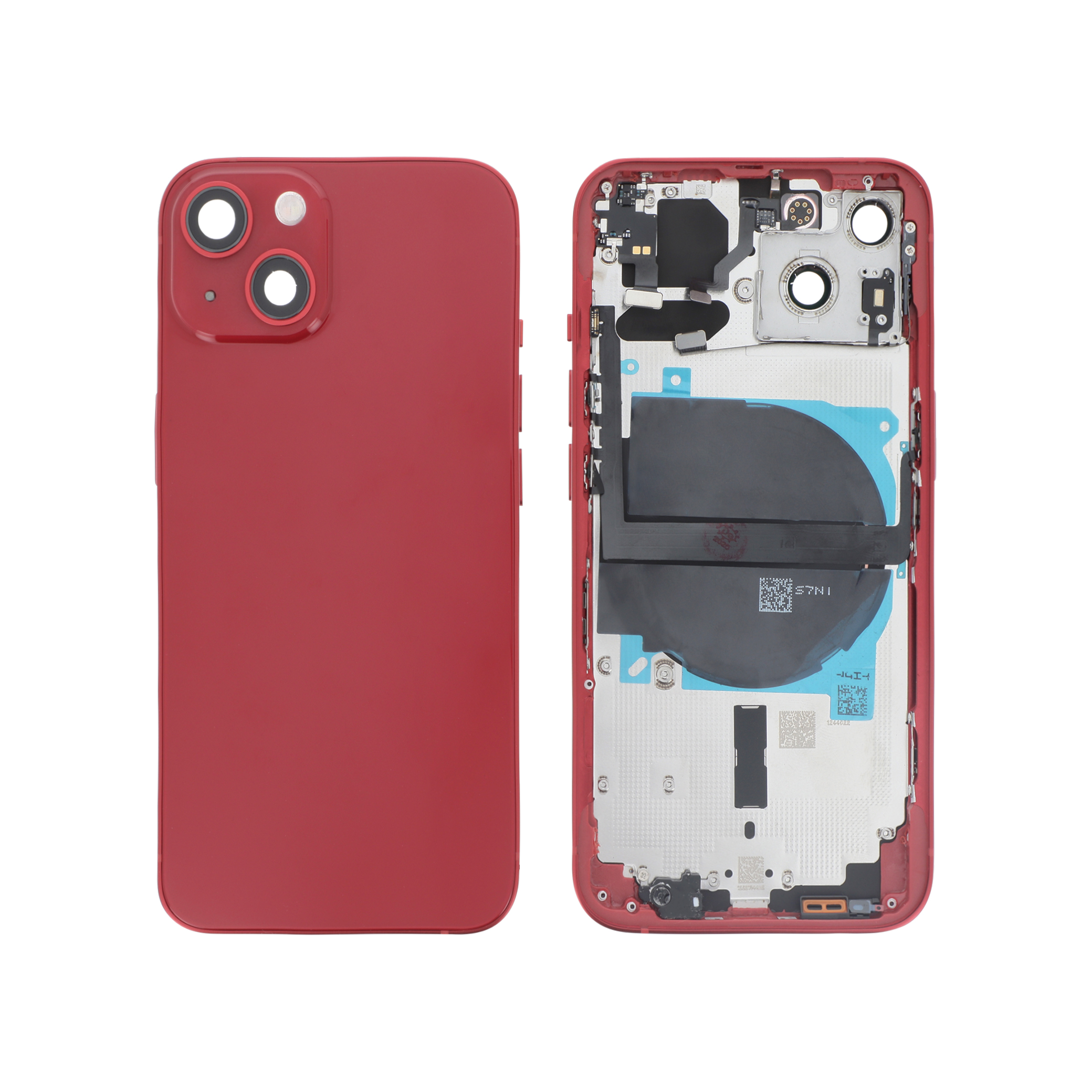 Vitre Arrière Complète Rouge iPhone 13 (Sans Logo)