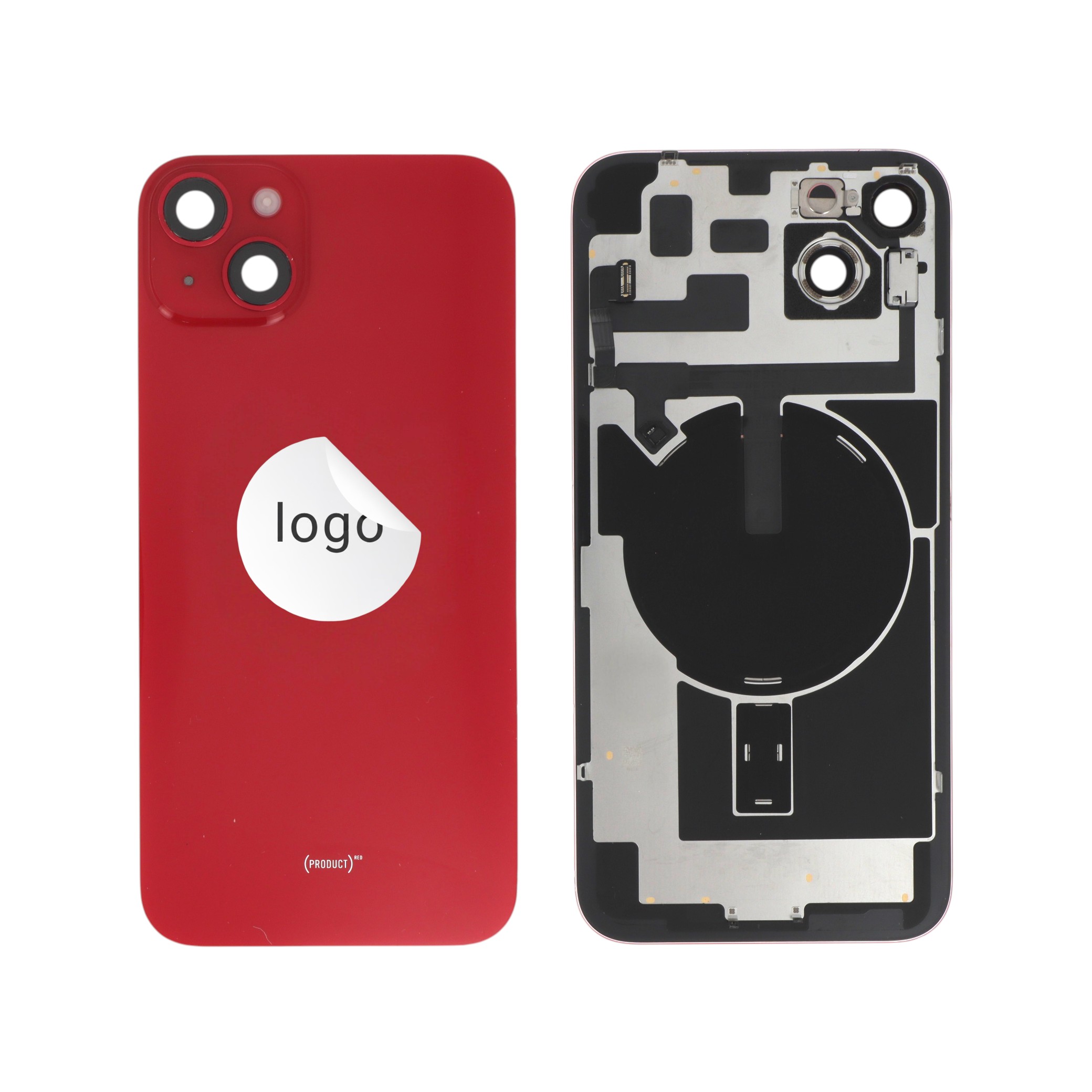 Vitre Arrière Complète Rouge iPhone 14 Plus (Pulled A)