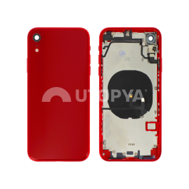 Vitre Arrière Complète Rouge iPhone XR (Sans Logo)