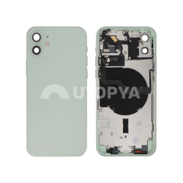 Vitre Arrière Complète Verte iPhone 12 (Avec MagSafe) (Sans Logo)