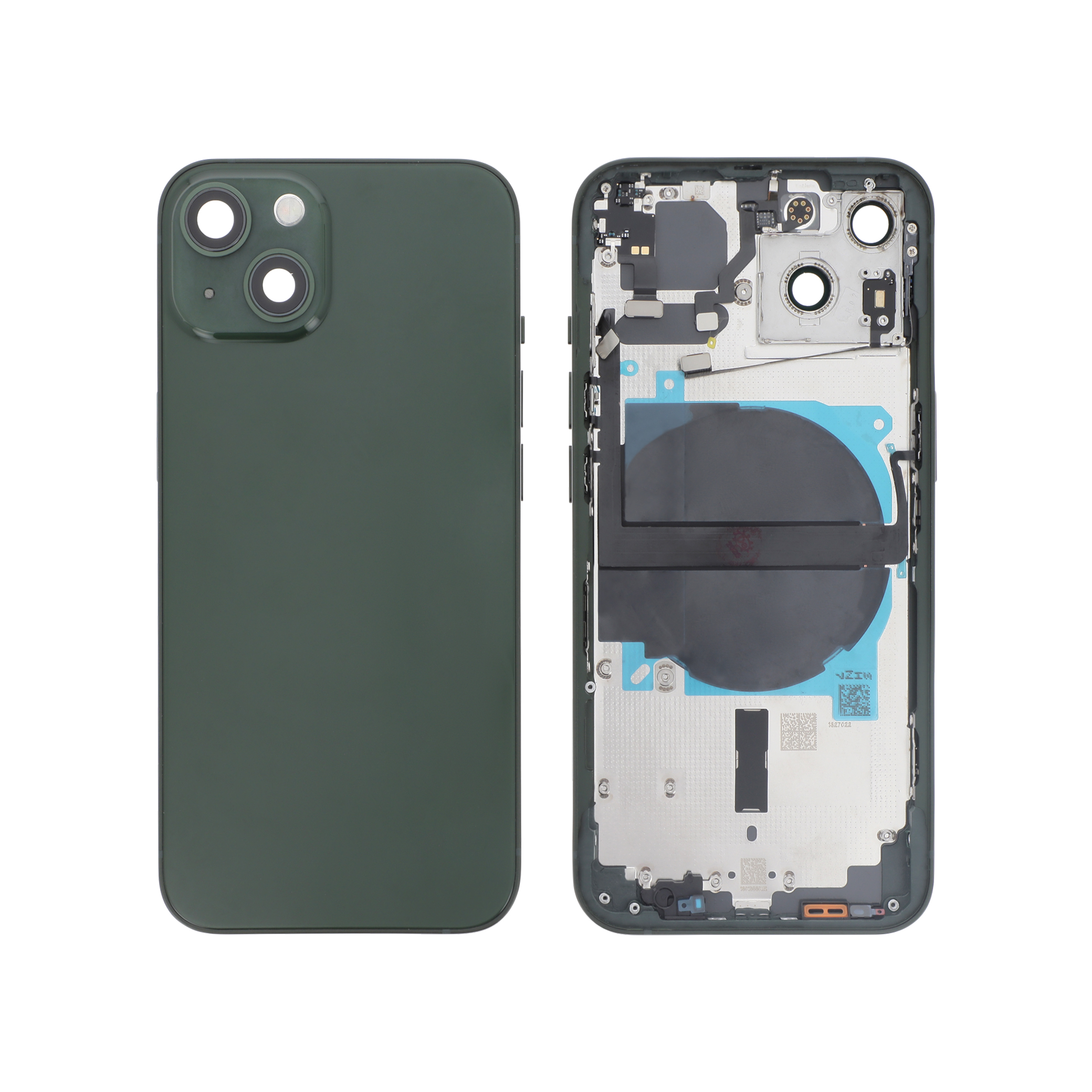 Vitre Arrière Complète Verte iPhone 13 (Sans Logo)
