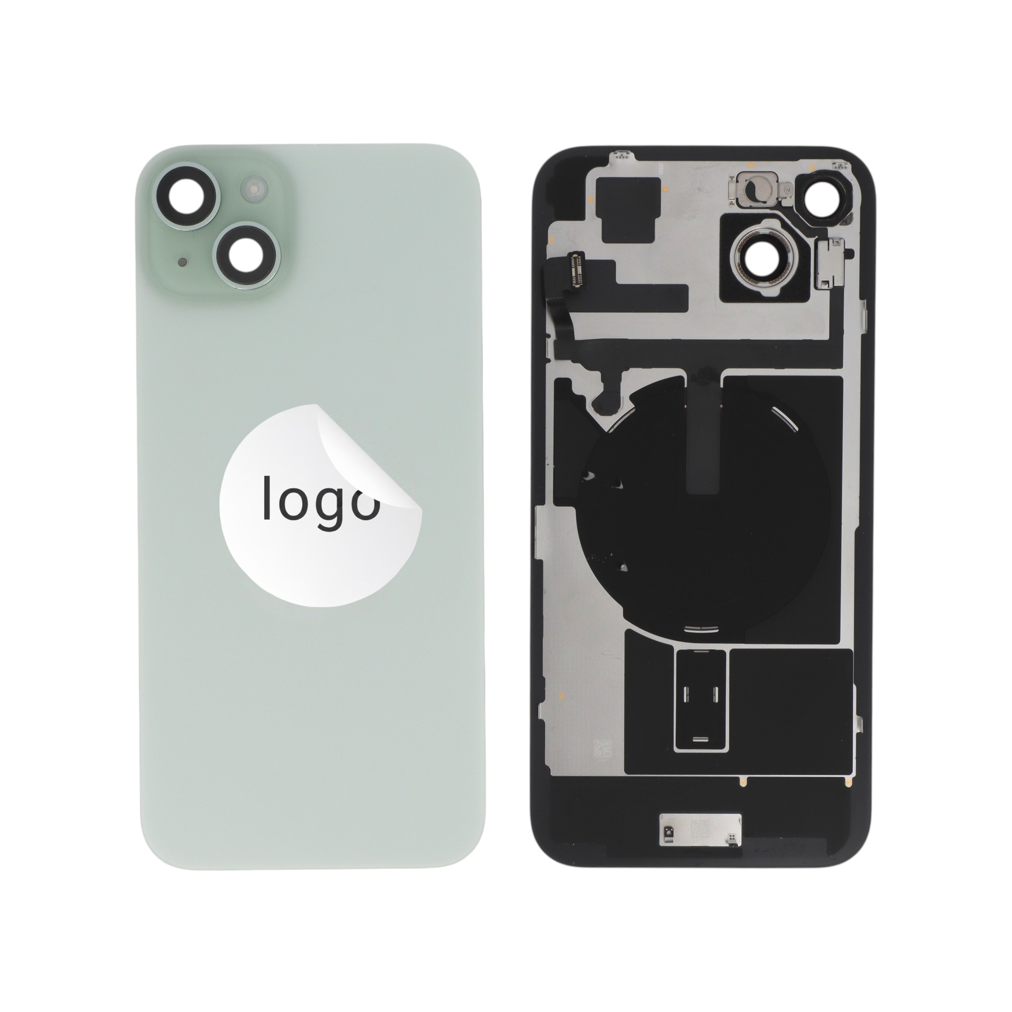 Vitre Arrière Complète Verte iPhone 15 Plus (Pulled A)