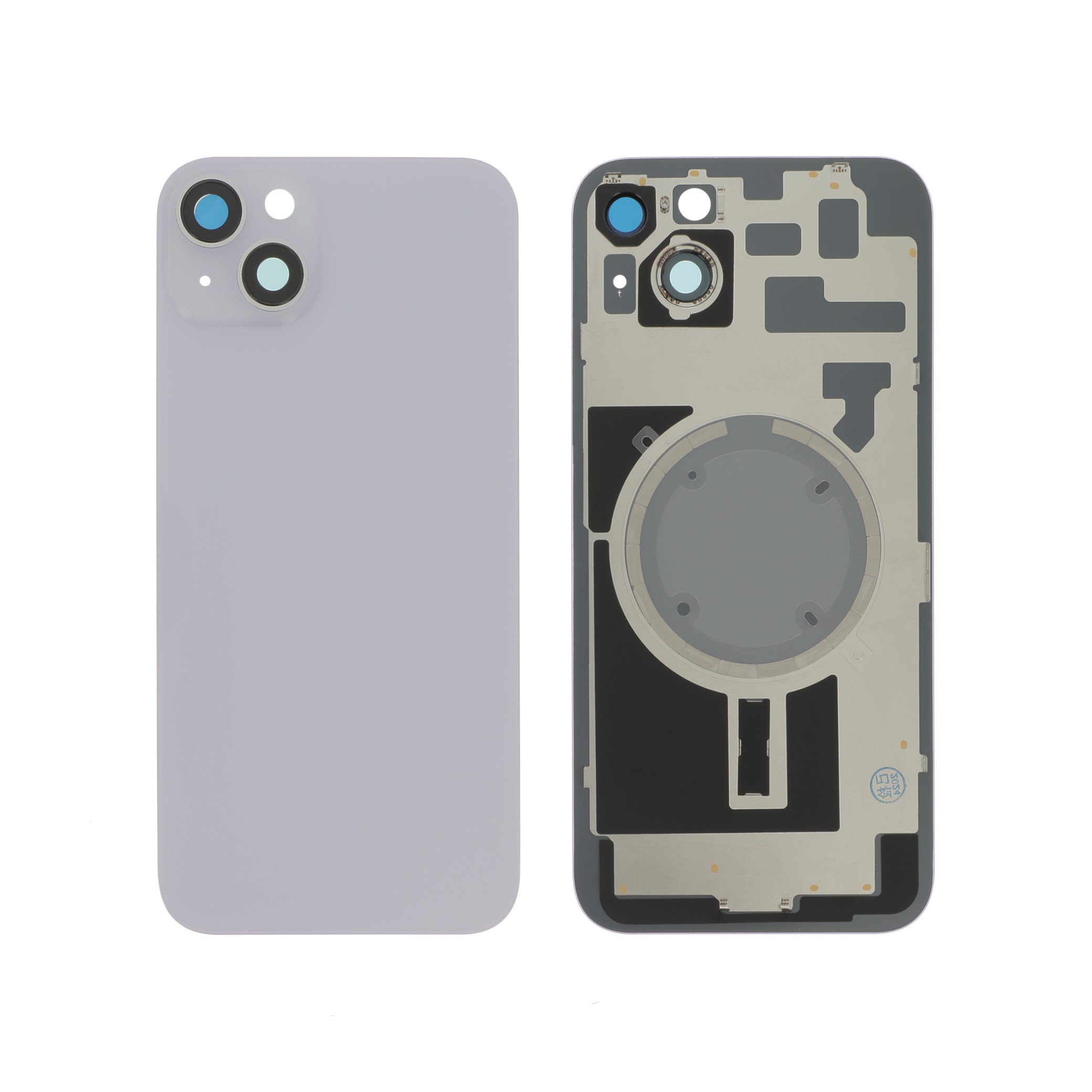 Vitre Arrière Complète Violette iPhone 14 Plus (Avec MagSafe) (Sans Logo)