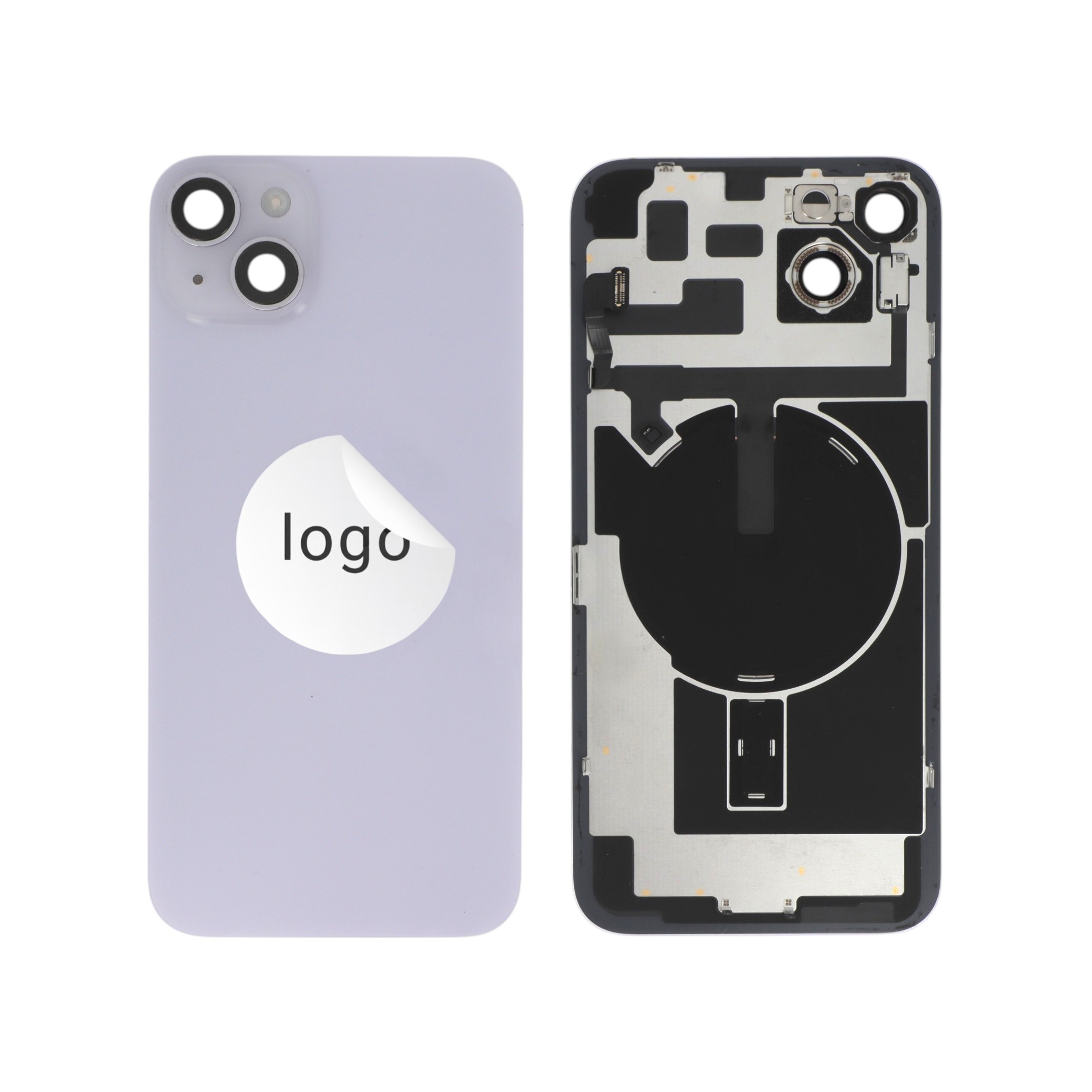 Vitre Arrière Complète Violette iPhone 14 Plus (Pulled A)