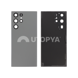 Vitre Arrière Graphite Galaxy S22 Ultra (S908B) (Sans logo)