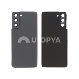 Vitre Arrière Grise Galaxy S21 5G (G991B) (Sans logo)