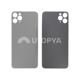 Vitre Arrière Grise Sidéral iPhone 11 Pro Max (Large Hole) (Sans Logo)
